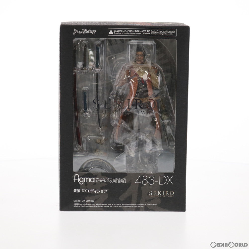 【中古即納】[FIG] figma(フィグマ) 483-DX 隻狼(せきろう) DXエディション SEKIRO: SHADOWS DIE TWICE(セキロ シャドウズ ダイ トゥワイス) 完成品 可動フィギュア マックスファクトリー(20210313)