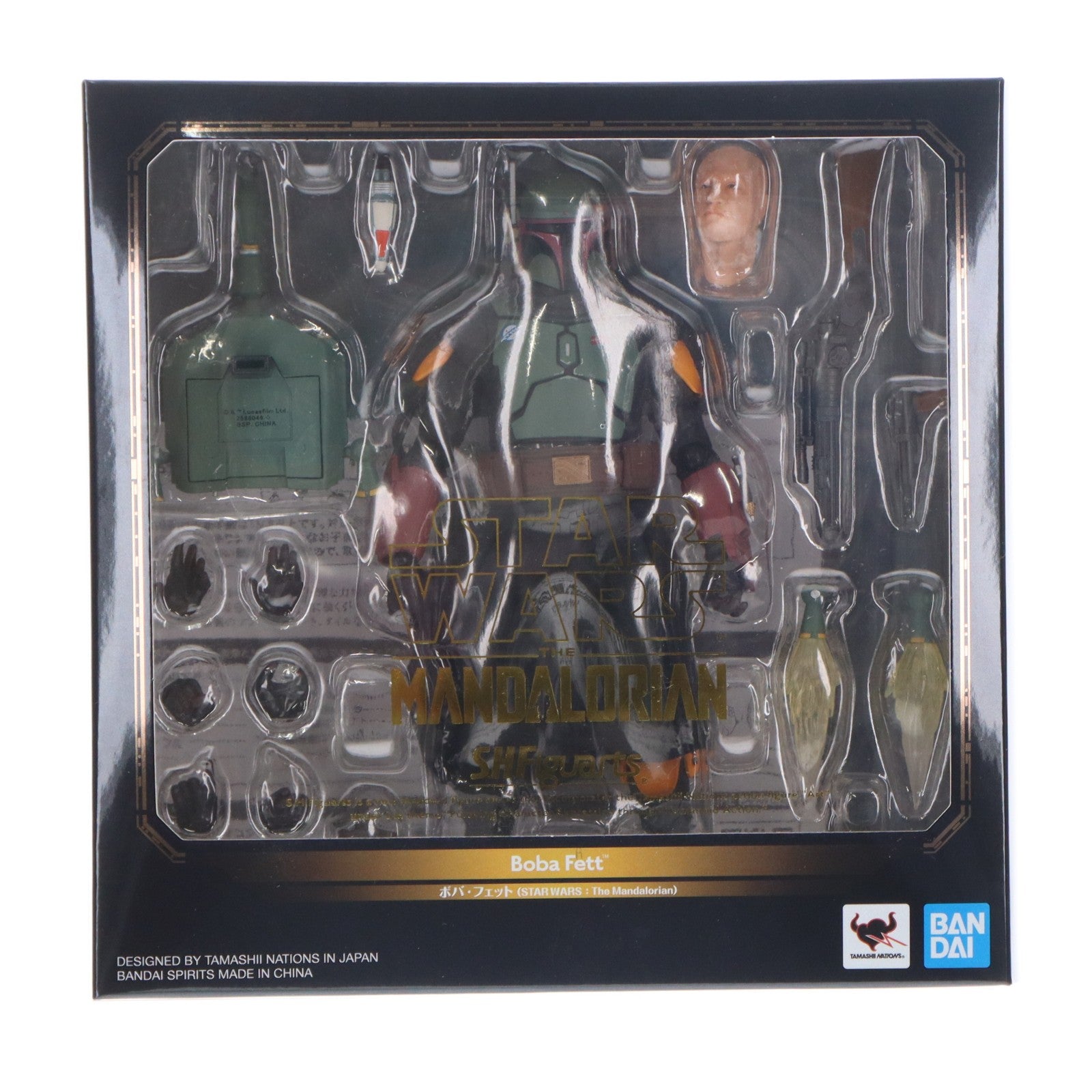 【中古即納】[FIG] S.H.Figuarts(フィギュアーツ) ボバ・フェット(STAR WARS: The Mandalorian) スター・ウォーズ ザ・マンダロリアン 完成品 可動フィギュア バンダイスピリッツ(20220226)