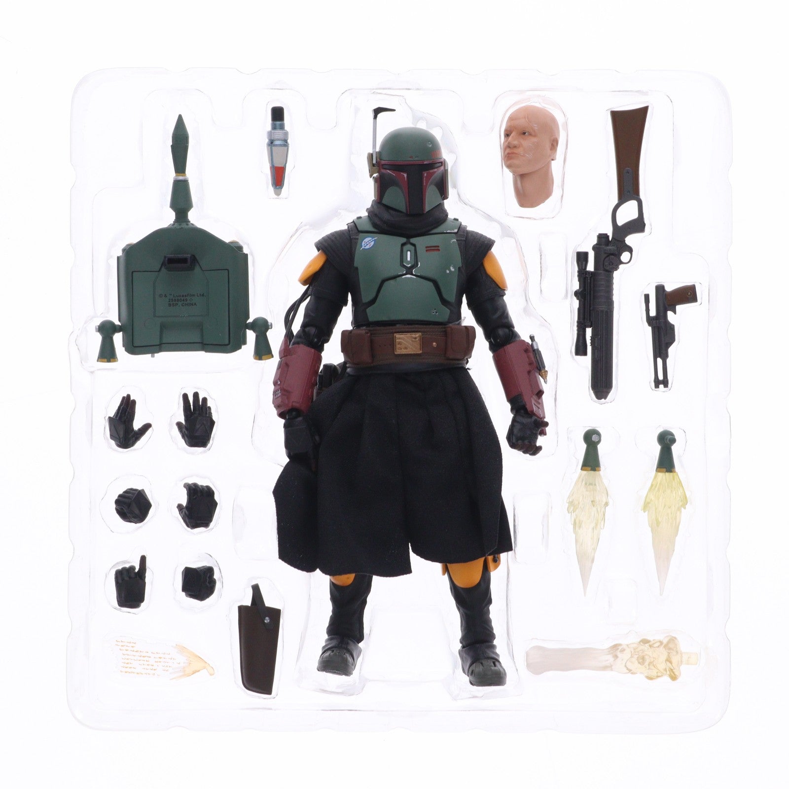 【中古即納】[FIG] S.H.Figuarts(フィギュアーツ) ボバ・フェット(STAR WARS: The Mandalorian) スター・ウォーズ ザ・マンダロリアン 完成品 可動フィギュア バンダイスピリッツ(20220226)