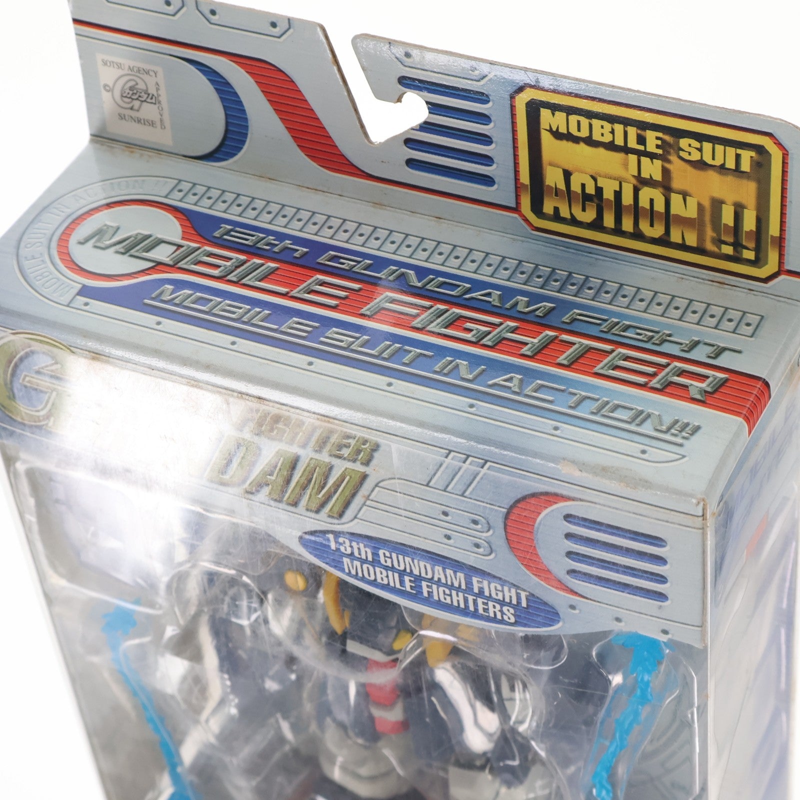 【中古即納】[FIG] MS IN ACTION!!(モビルスーツ・イン・アクション) GF13-013NR ボルトガンダム 機動武闘伝Gガンダム 完成品 可動フィギュア バンダイ(20020731)