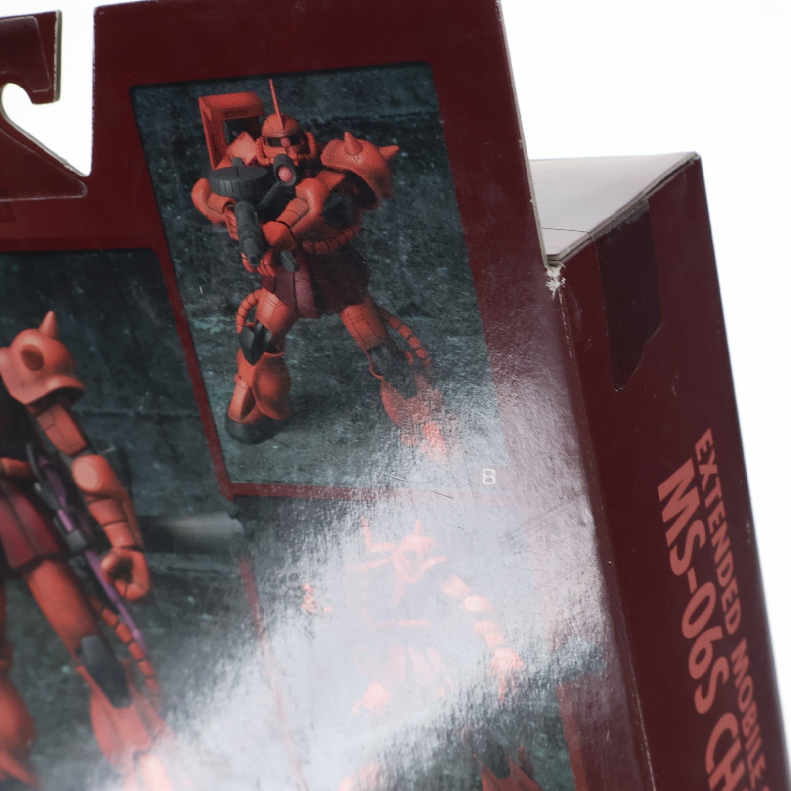 【中古即納】[FIG] EXTENDED MS IN ACTION!!(エクステンデッド・モビルスーツ・イン・アクション) MS-06S シャア専用ザクII 機動戦士ガンダム 完成品 可動フィギュア バンダイ(20051127)