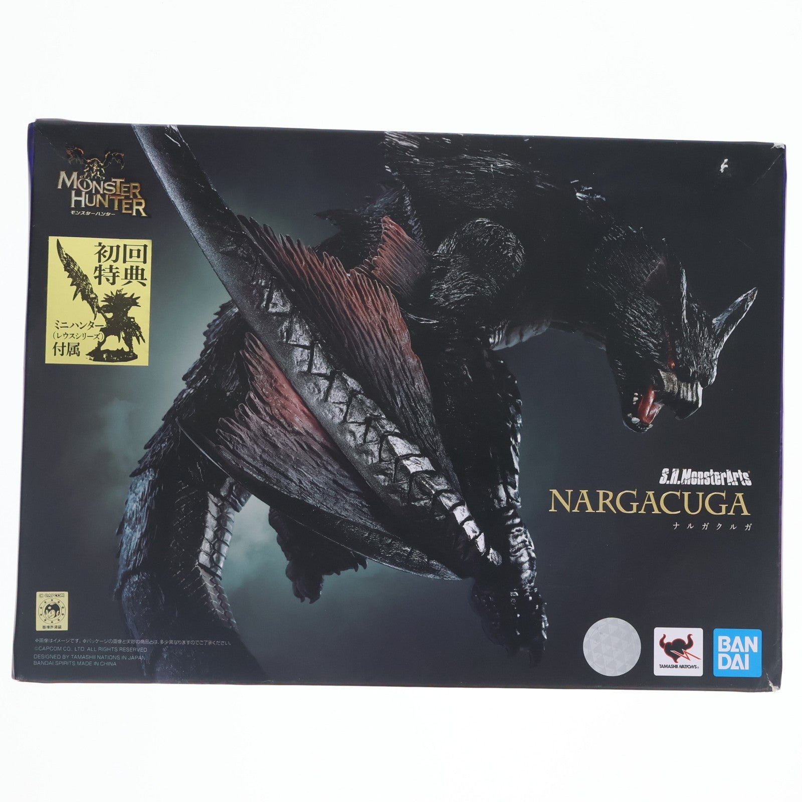 【中古即納】[FIG] 初回特典付属 S.H.MonsterArts(モンスターアーツ) ナルガクルガ モンスターハンターワールド:アイスボーン 完成品 可動フィギュア バンダイスピリッツ(20200926)
