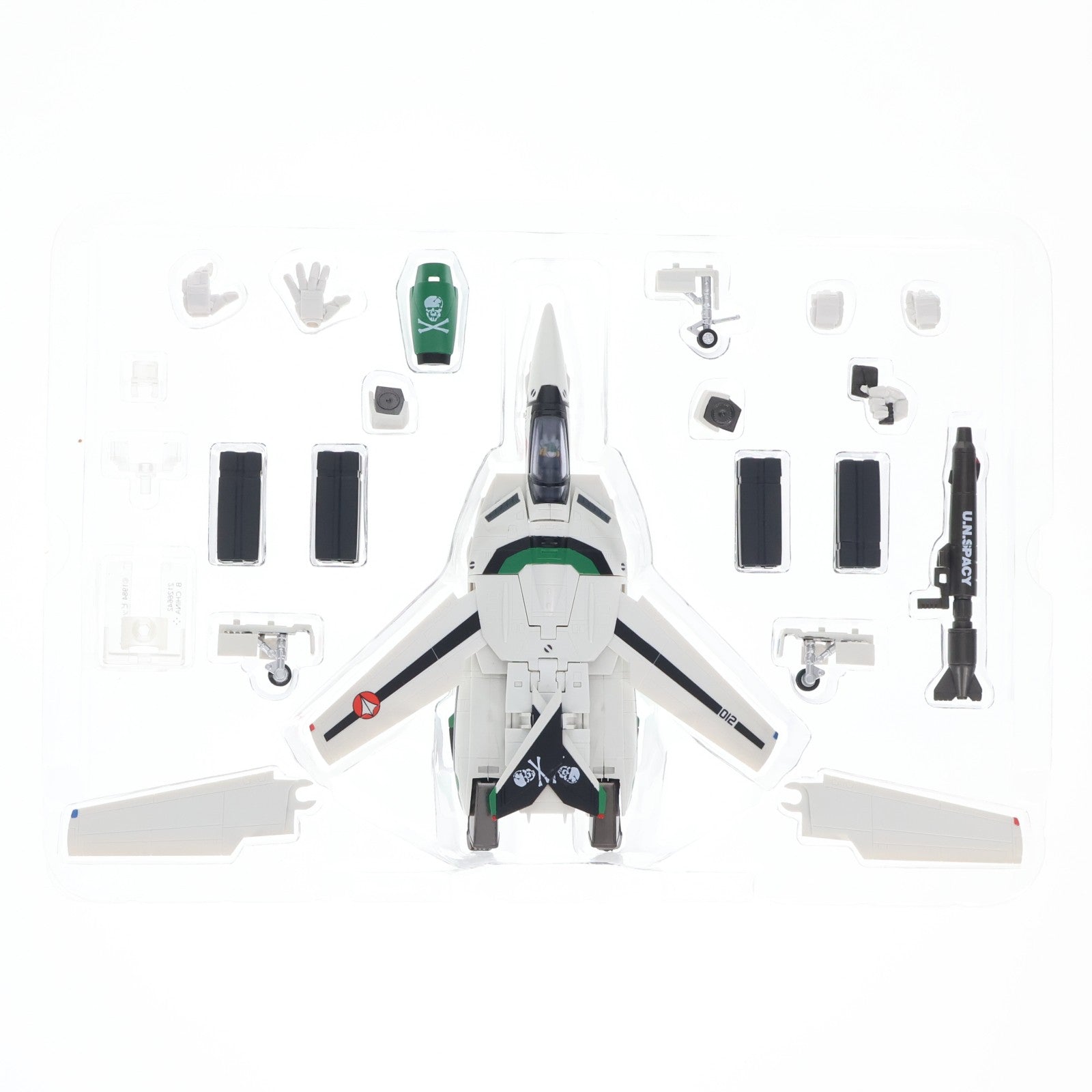 【中古即納】[FIG] 魂ウェブ商店限定 修正パーツ付属 VF HI-METAL VF-1A バルキリー(柿崎速雄機) 超時空要塞マクロス 愛・おぼえていますか 1/100 完成品 可動フィギュア バンダイ(20110430)