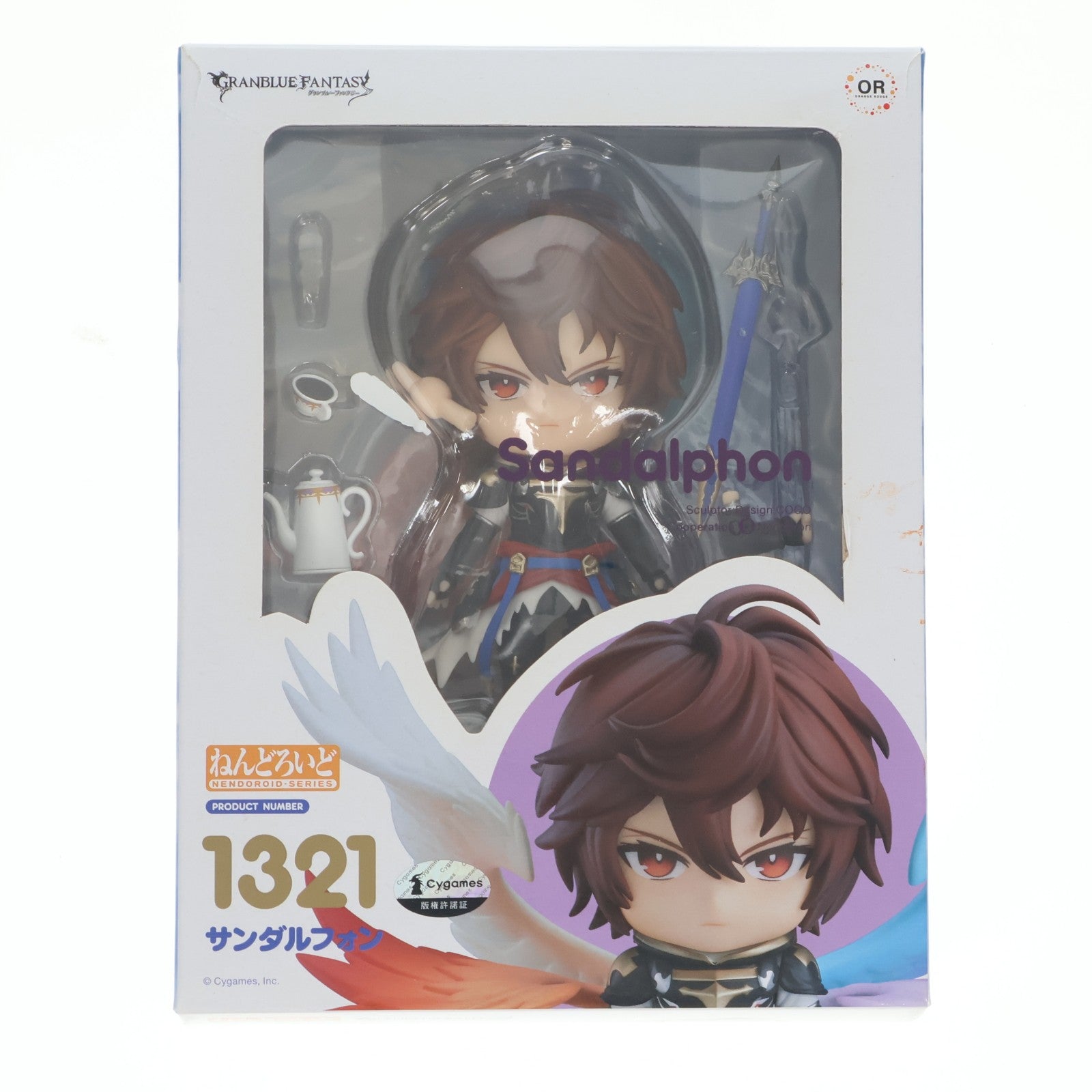 【中古即納】[FIG] アニメイト限定 ねんどろいど 1321 サンダルフォン グランブルーファンタジー 完成品 可動フィギュア オランジュ・ルージュ(20201130)