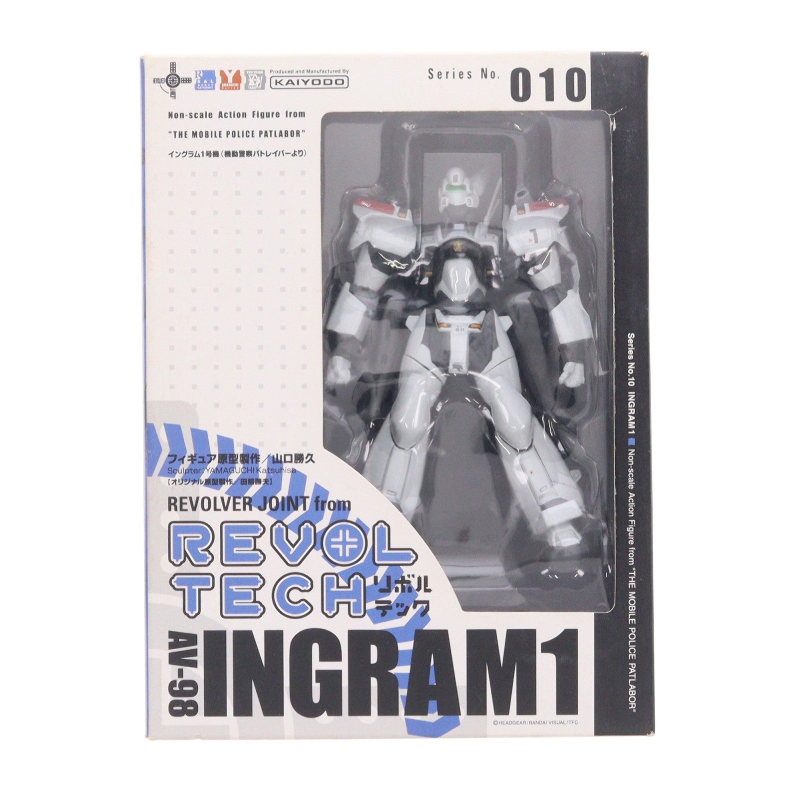 【中古即納】[FIG] リボルテックヤマグチ No.010 イングラム1号機 機動警察パトレイバー 完成品 可動フィギュア 海洋堂(20060915)