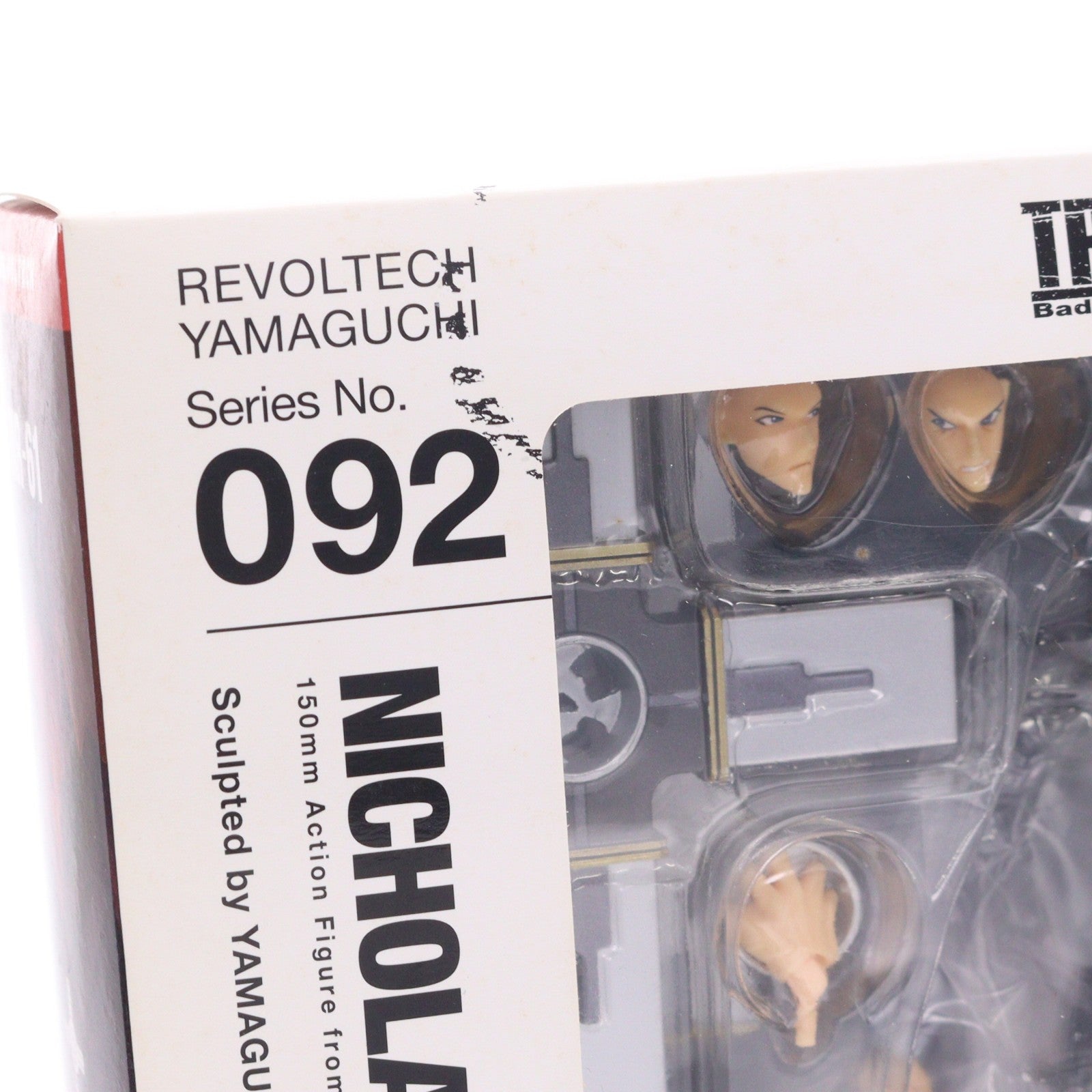 【中古即納】[FIG] リボルテックヤマグチ No.092 ニコラス・D・ウルフウッド 劇場版TRIGUN Badlands Rumble(トライガン バッドランド ランブル) 完成品 可動フィギュア 海洋堂(20100615)