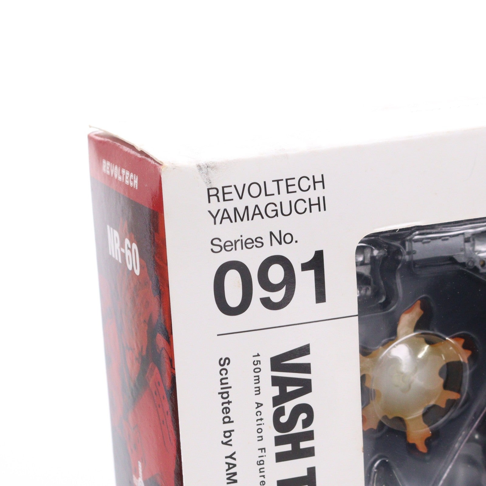 【中古即納】[FIG] リボルテックヤマグチ No.091 ヴァッシュ・ザ・スタンピード 劇場版TRIGUN Badlands Rumble(トライガン バッドランド ランブル) 完成品 可動フィギュア 海洋堂(20100615)