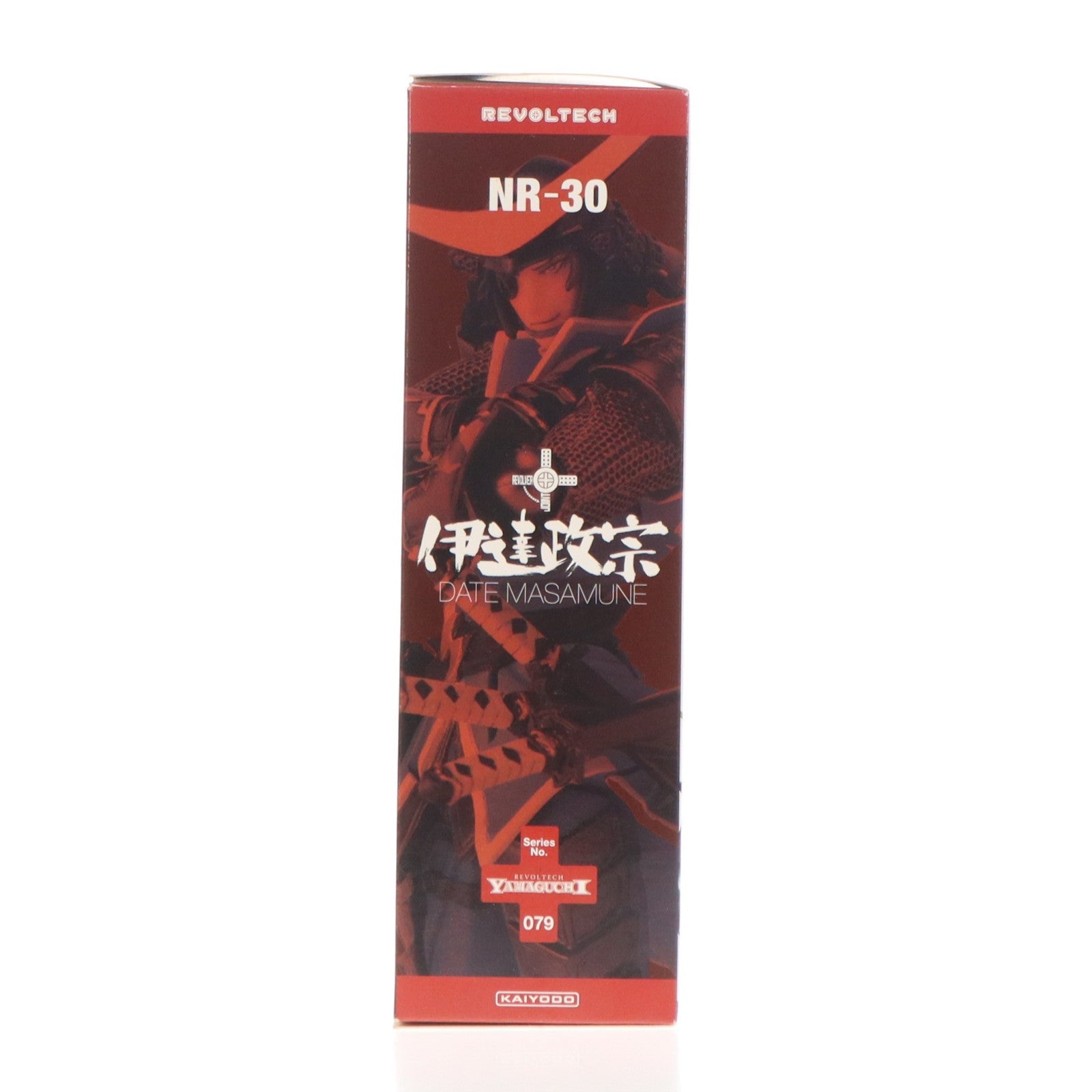 【中古即納】[FIG] リボルテックパワーショップ限定 リボルテックヤマグチ No.079-EX 伊達政宗(だてまさむね) 白装束版 戦国BASARA(バサラ) 完成品 可動フィギュア 海洋堂(20100115)