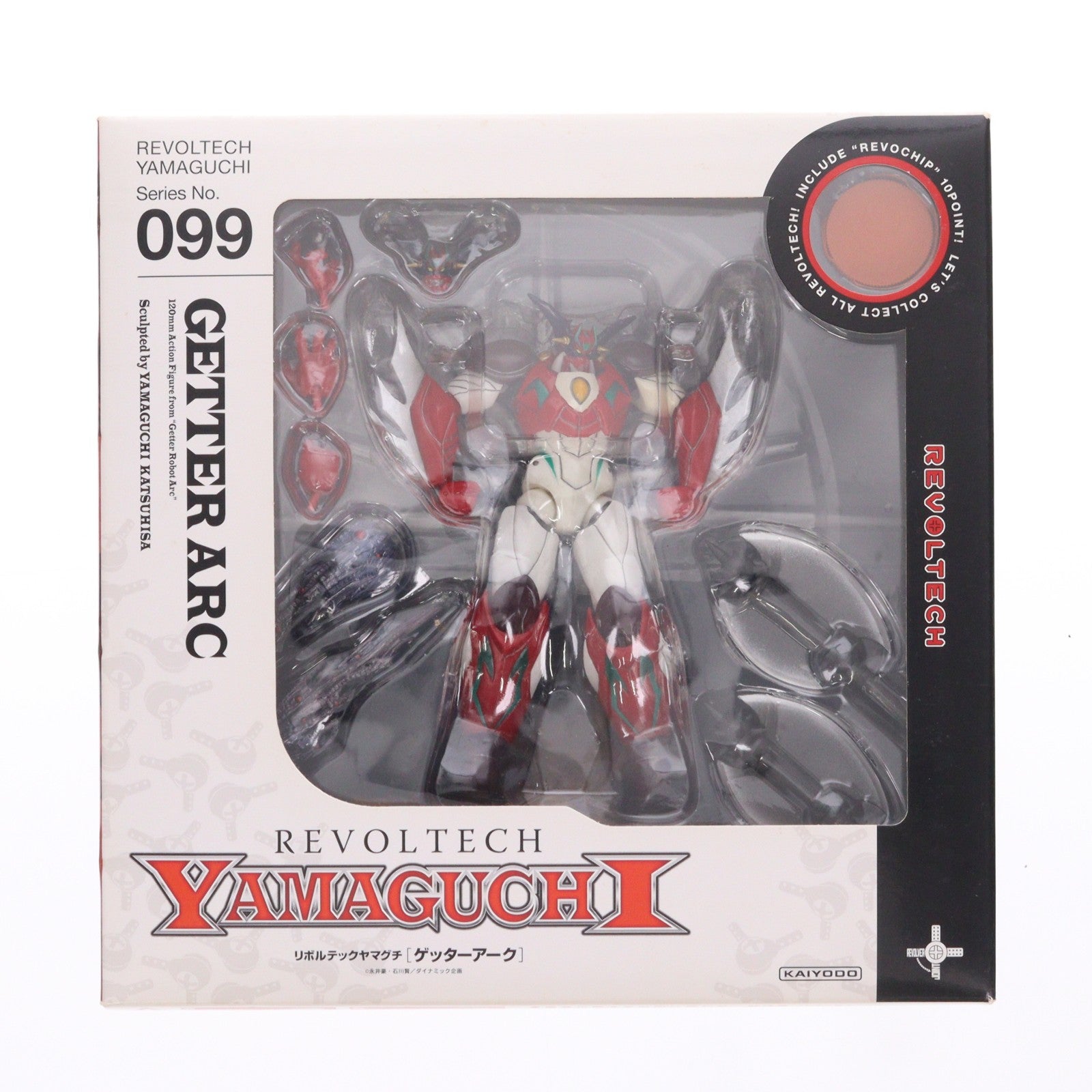 【中古即納】[FIG] リボルテックヤマグチ No.99 ゲッターアーク ゲッターロボアーク 完成品 可動フィギュア 海洋堂(20101215)