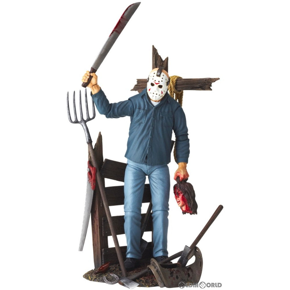 【中古即納】[FIG] 特撮リボルテック No.014 ジェイソン・ボーヒーズ 13日の金曜日 完成品 可動フィギュア 海洋堂(20100930)