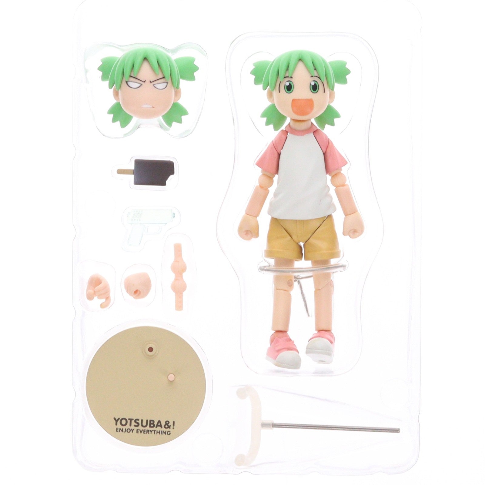 【中古即納】[FIG] よつばとリボルテック よつばと! 完成品 可動フィギュア 海洋堂(20070927)
