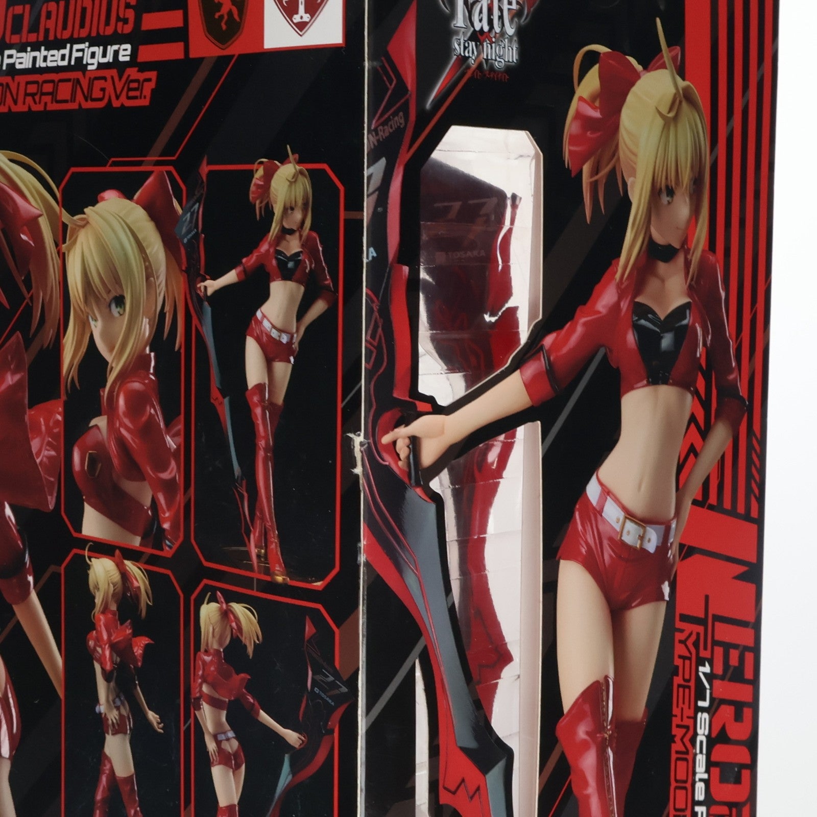 【中古即納】[FIG] プラスワン公式通販限定 ネロ・クラウディウス TYPE-MOON RACING Ver. Fate/EXTRA(フェイト/エクストラ) 1/7 完成品 フィギュア プラスワン/ストロンガー(20180630)