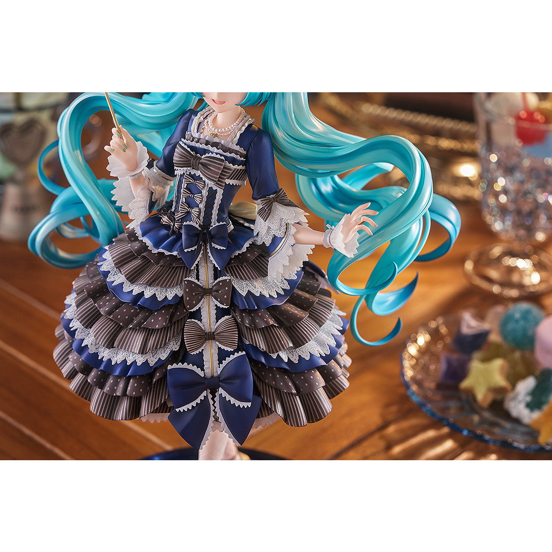 【中古即納】[FIG] 初音ミク 流星ア・ラ・モードVer. キャラクター・ボーカル・シリーズ01 初音ミク 1/7 完成品 フィギュア グッドスマイルカンパニー(20260621)