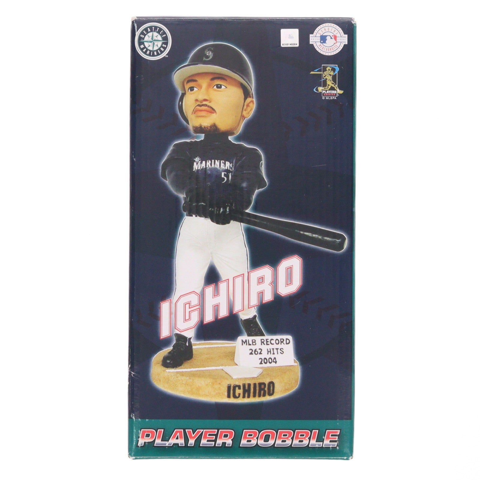 【中古即納】[FIG] イチロー(シアトル・マリナーズ) 262安打記念ボブルヘッドドール 完成品 フィギュア カタログハウス(20041030)