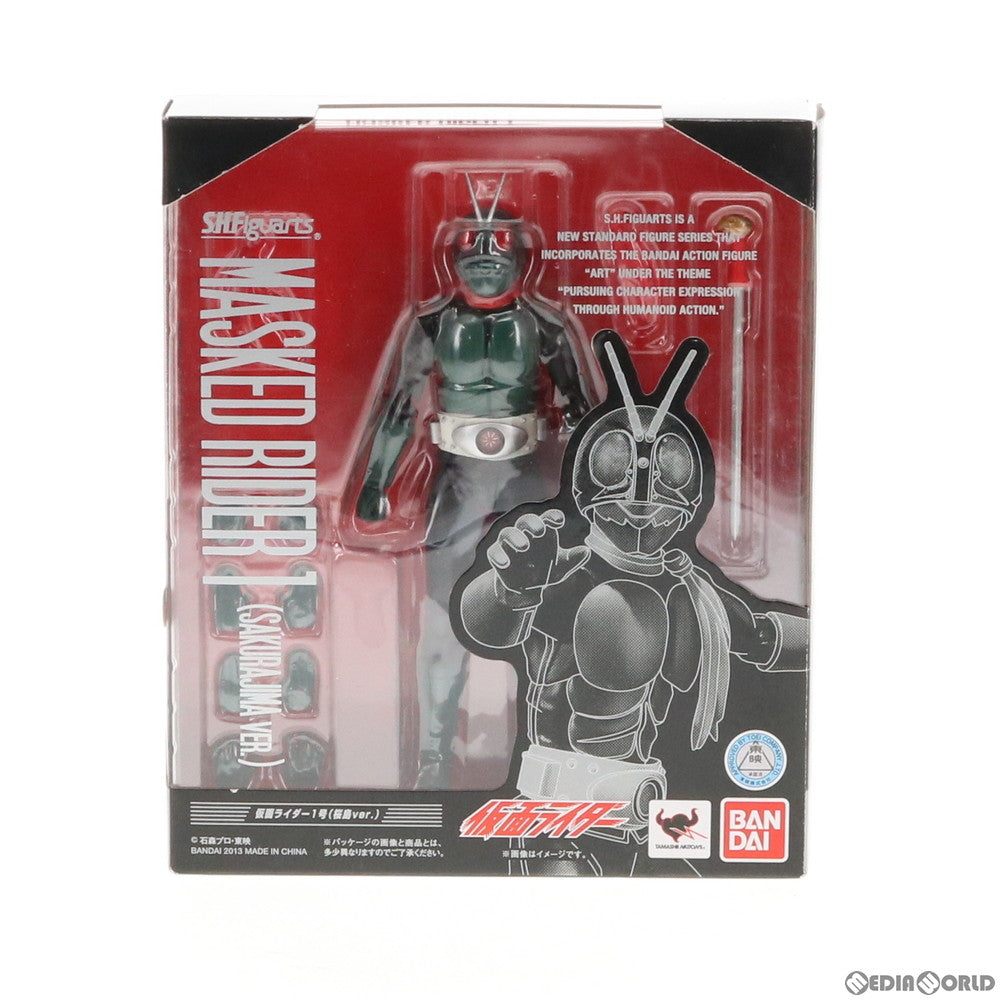 【中古即納】[FIG] (再販) S.H.Figuarts(フィギュアーツ) 仮面ライダー1号(桜島ver.) 仮面ライダー 完成品 可動フィギュア バンダイ(20151017)