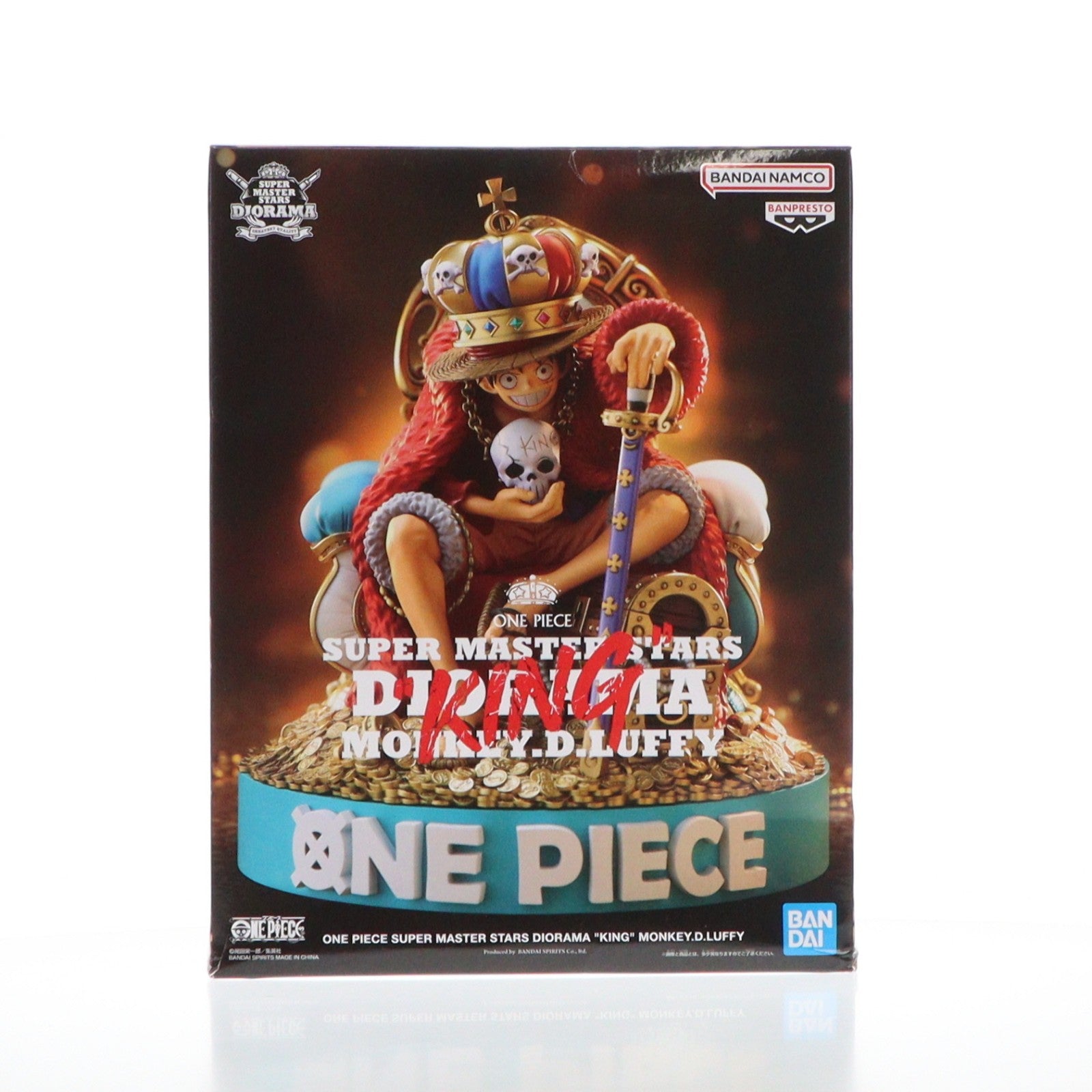 【中古即納】[FIG] ONE PIECE BASE応募者全員サービス限定 SUPER MASTER STARS DIORAMA 『KING』 MONKEY.D.LUFFY(モンキー・D・ルフィ) ワンピース 完成品 フィギュア バンダイスピリッツ(20241221)
