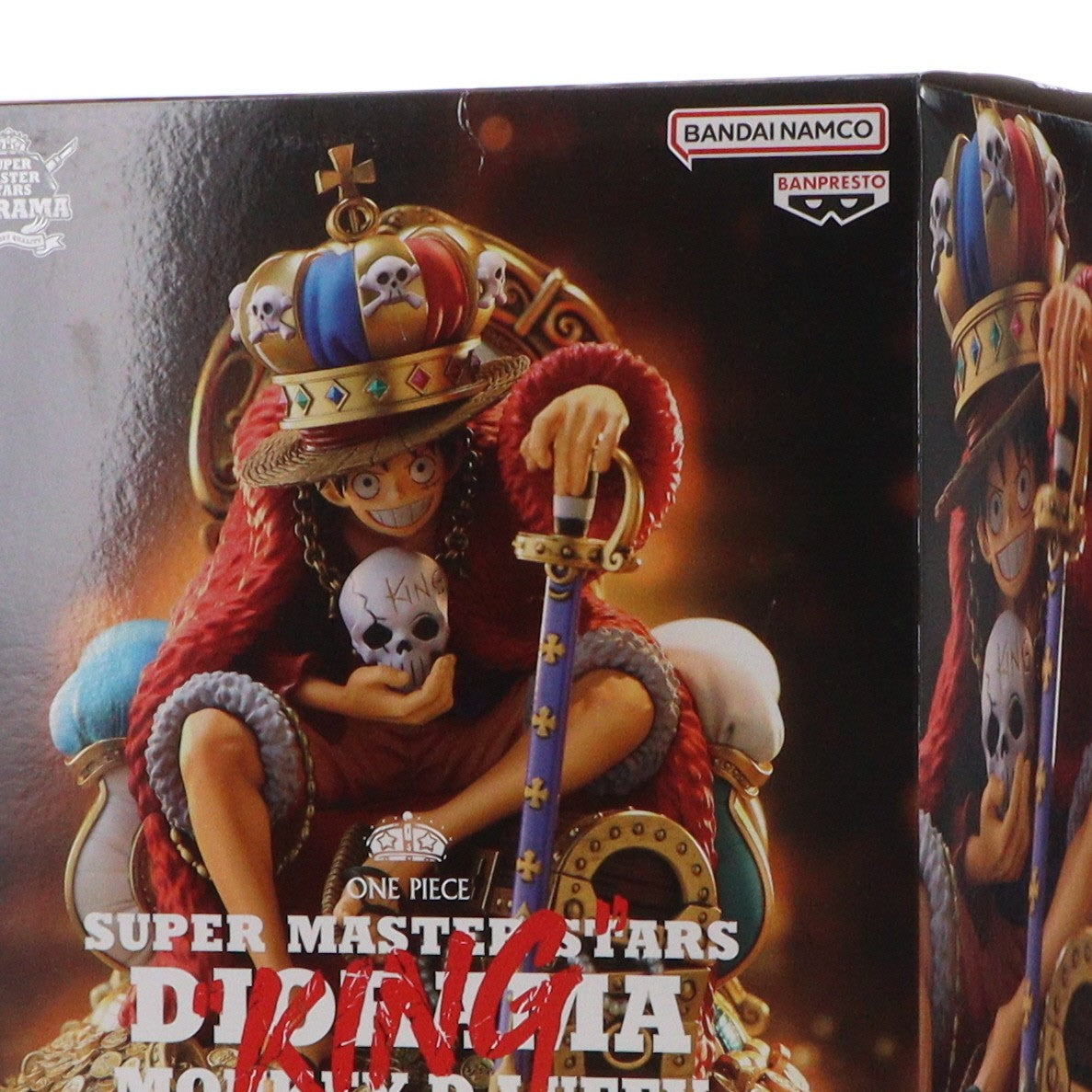 【中古即納】[FIG] ONE PIECE BASE応募者全員サービス限定 SUPER MASTER STARS DIORAMA 『KING』 MONKEY.D.LUFFY(モンキー・D・ルフィ) ワンピース 完成品 フィギュア バンダイスピリッツ(20241221)