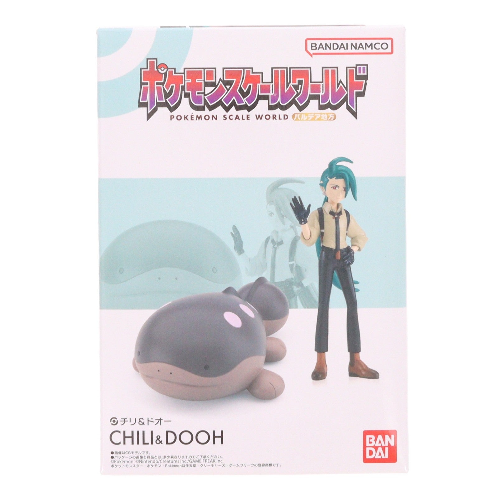 【中古即納】[FIG] (食玩) ポケモンスケールワールド パルデア地方 チリ&ドオー ポケットモンスター フィギュア プレミアムバンダイ&ポケモンセンター限定 バンダイ(20240731)