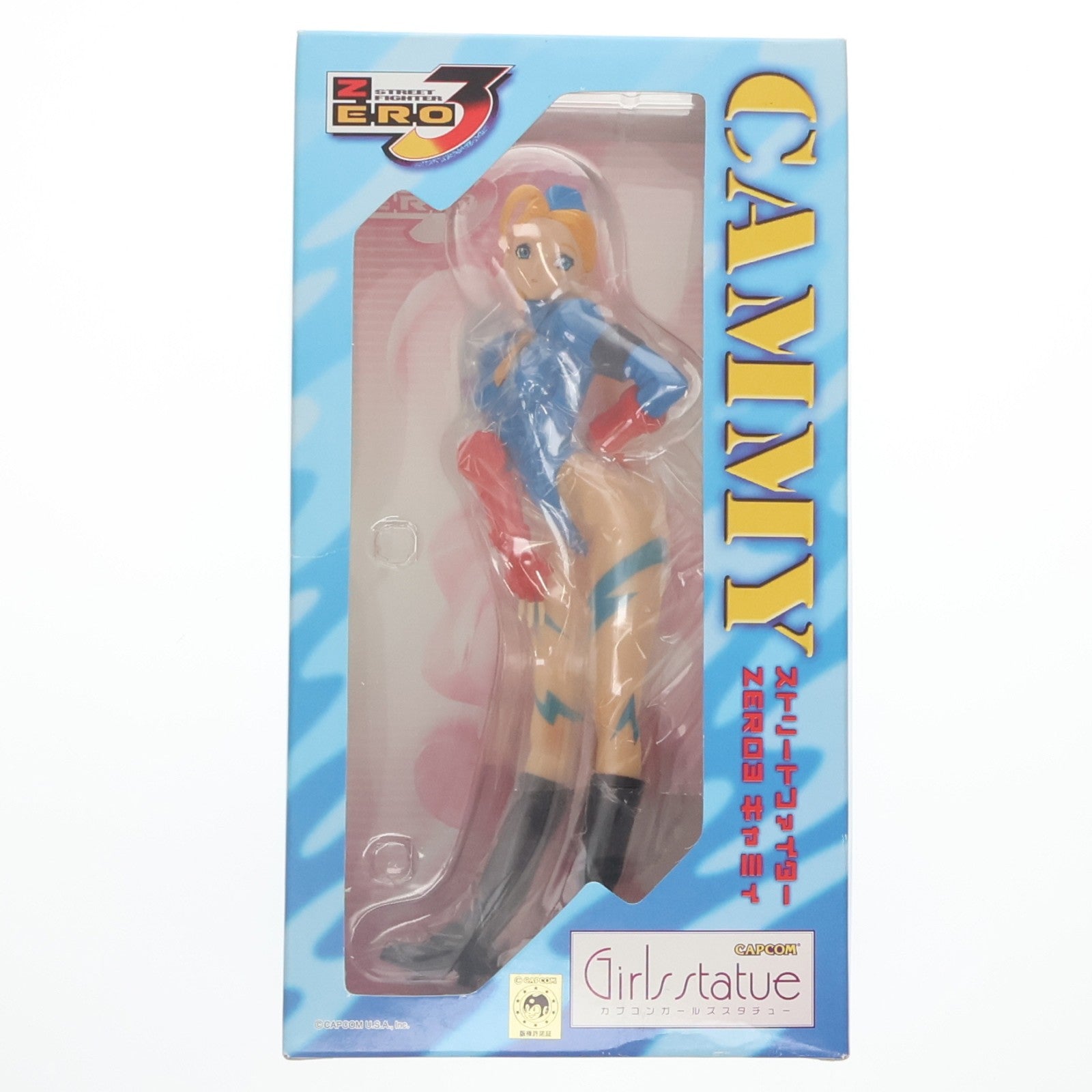 【中古即納】[FIG] カプコンガールズ・スタチュー キャミィ ストリートファイターZERO3 1/7 完成品 フィギュア オーガニック(20061226)