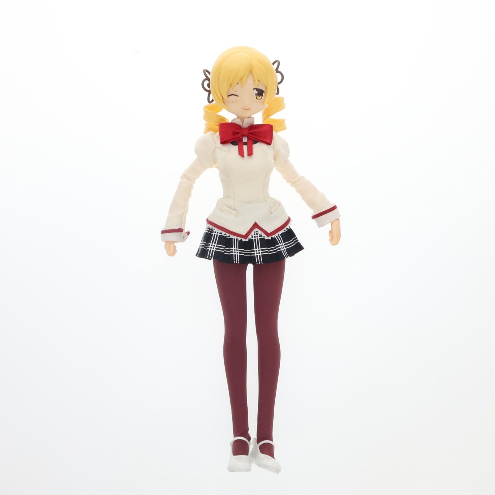 【中古即納】[FIG] リアルアクションヒーローズ No.672 RAH MGM 巴マミ(ともえまみ) 制服Ver. 劇場版 魔法少女まどか☆マギカ 完成品 フィギュア ワンフェス2014夏限定 メディコム・トイ(20140727)