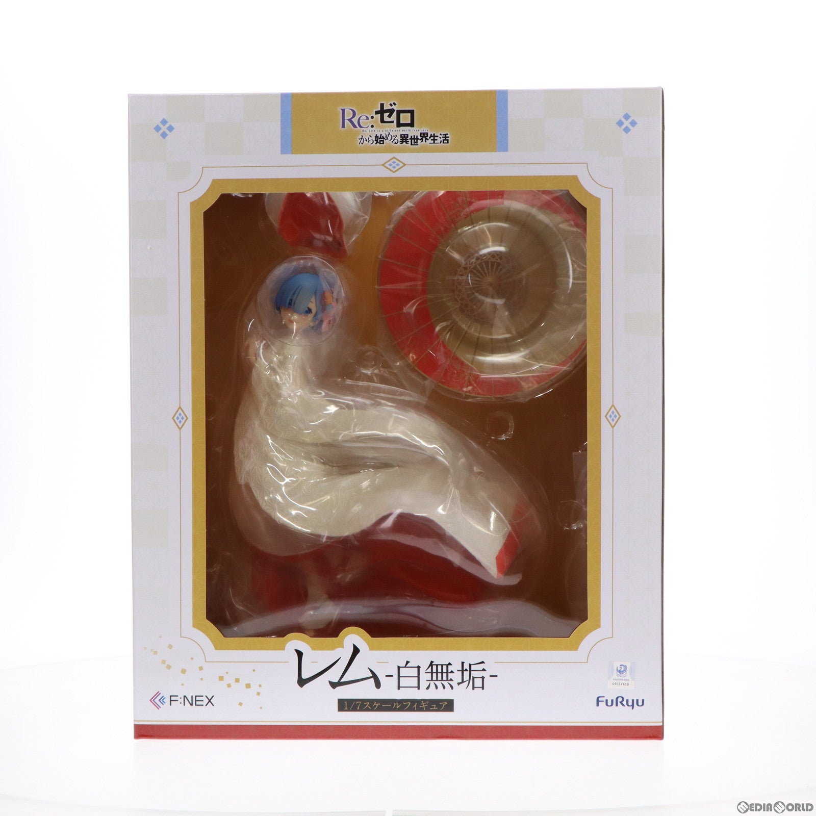 【中古即納】[FIG] (再販) F:NEX限定 レム -白無垢- Re:ゼロから始める異世界生活 1/7 完成品 フィギュア(AMU-FNX883) フリュー(20230630)