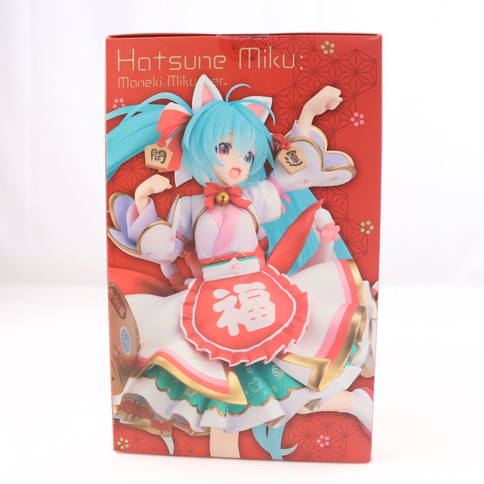 【中古即納】[FIG] 初音ミク 招きミクver. キャラクター・ボーカル・シリーズ01 初音ミク 1/7 完成品 フィギュア KADOKAWA(カドカワ)/グッドスマイルカンパニー(20240331)