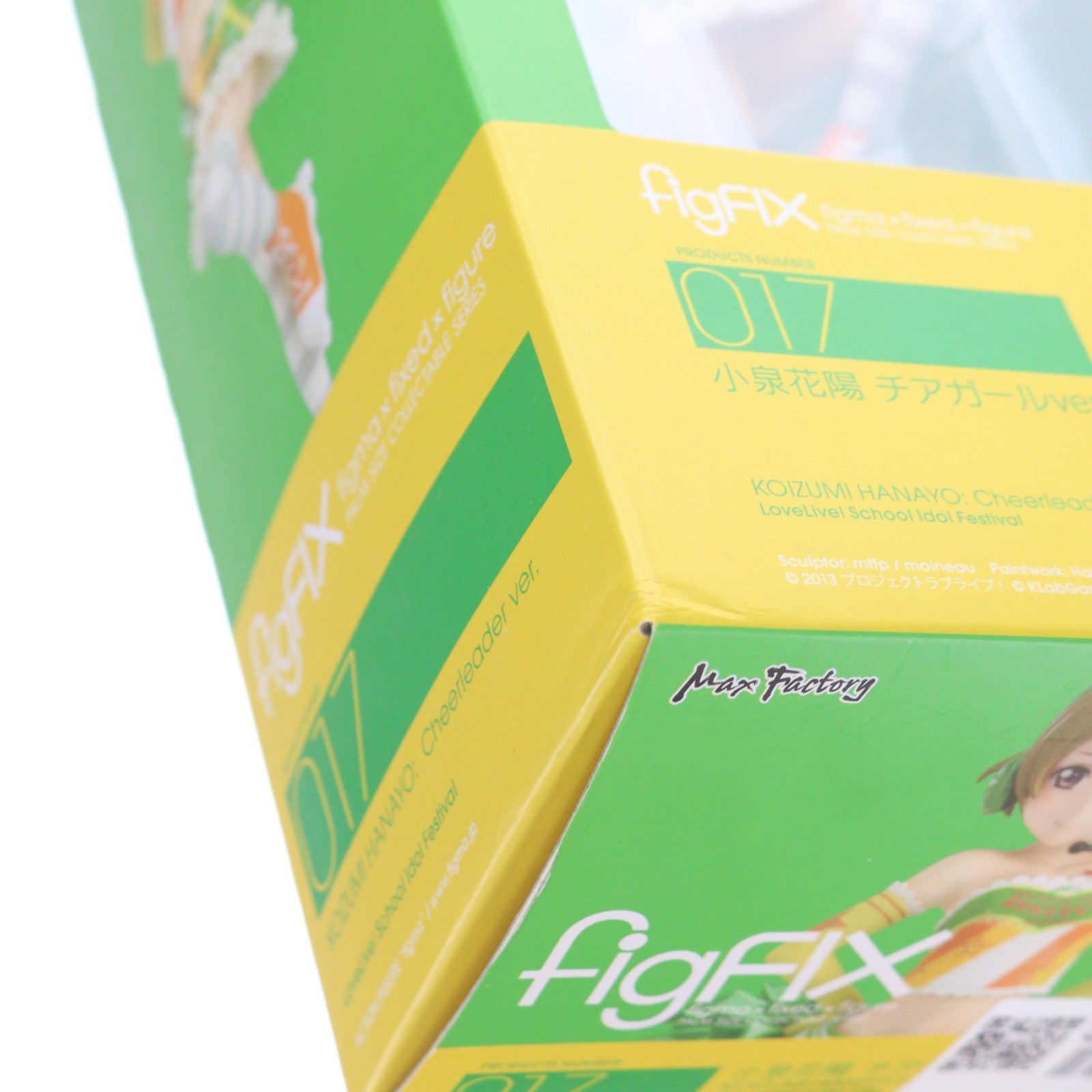 【中古即納】[FIG] GOODSMILE ONLINE SHOP限定特典付属 figFIX-017 小泉花陽(こいずみはなよ) チアガールver. ラブライブ! スクールアイドルフェスティバル 完成品 フィギュア マックスファクトリー(20180526)