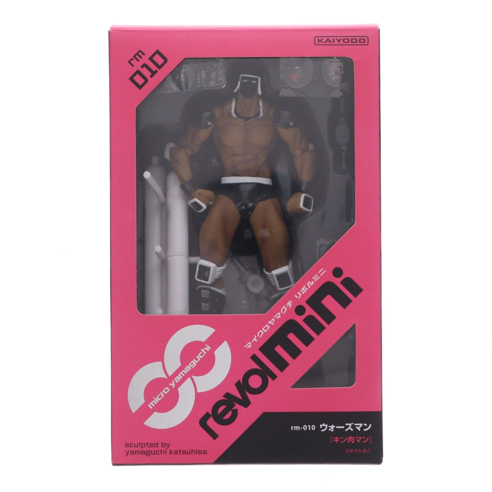 【中古即納】[FIG] マイクロヤマグチ/リボルミニ rm-010 ウォーズマン キン肉マン 完成品 可動フィギュア 海洋堂(20150225)