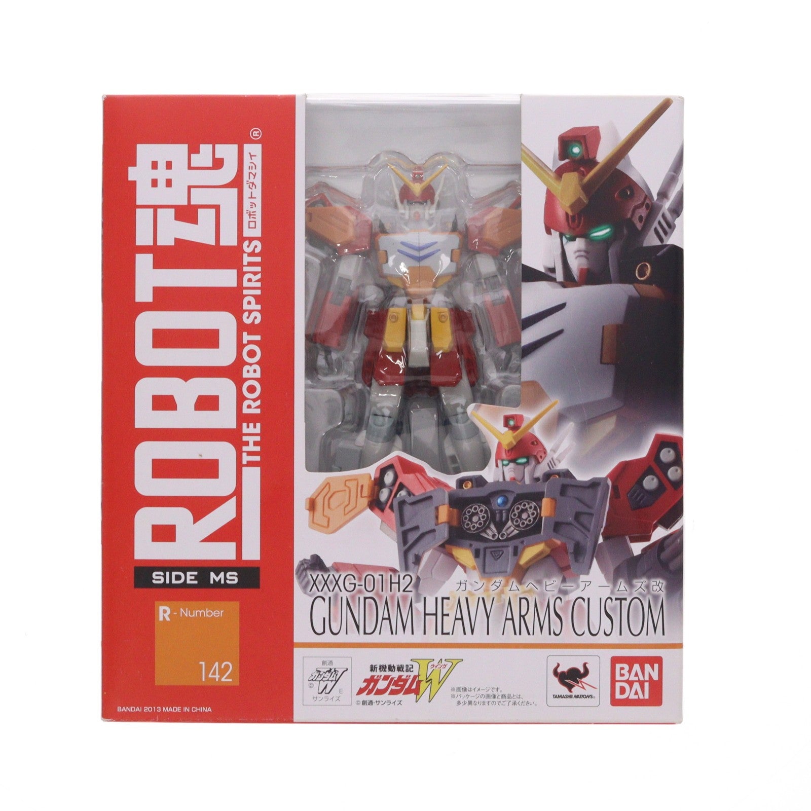 【中古即納】[FIG] ROBOT魂(SIDE MS) ガンダムヘビーアームズ改 新機動戦記ガンダムW(ウイング) 完成品 可動フィギュア バンダイ(20130622)