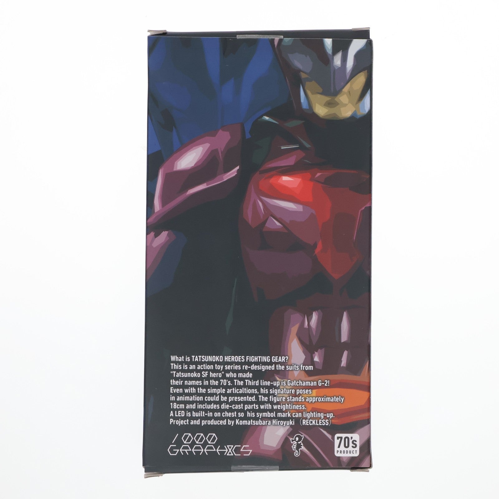 【中古即納】[FIG] タツノコヒーローズ ファイティングギア G2号 科学忍者隊ガッチャマン 完成品 可動フィギュア 千値練(せんちねる)(20151114)