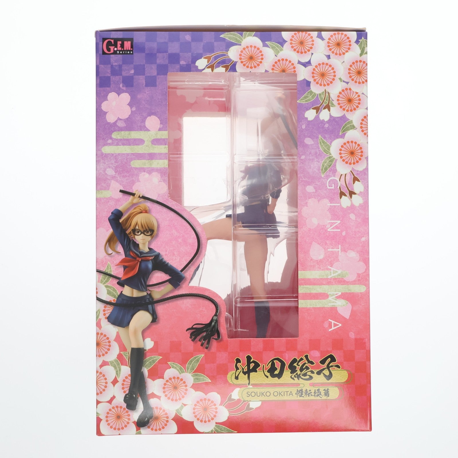 【中古即納】[FIG] G.E.M.シリーズ 沖田総子(おきたそうこ) 性転換篇 銀魂 1/8 完成品 フィギュア 一部オンラインショップ&アニメイト限定 メガハウス(20170731)