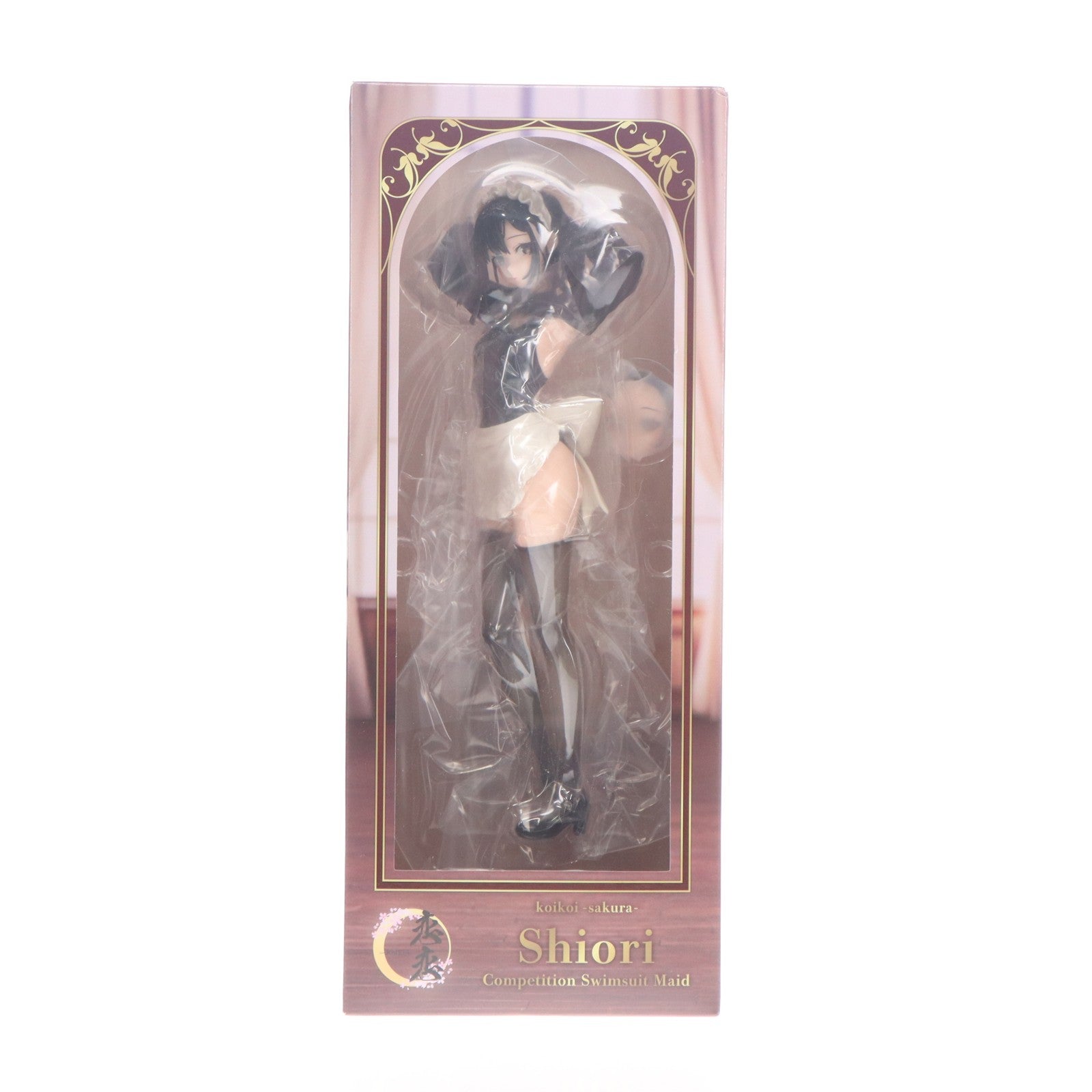 【中古即納】[FIG] あみあみ限定 恋恋 -櫻- シオリ 競泳メイド 1/6 完成品 フィギュア 恋恋(コイコイ)(20251130)