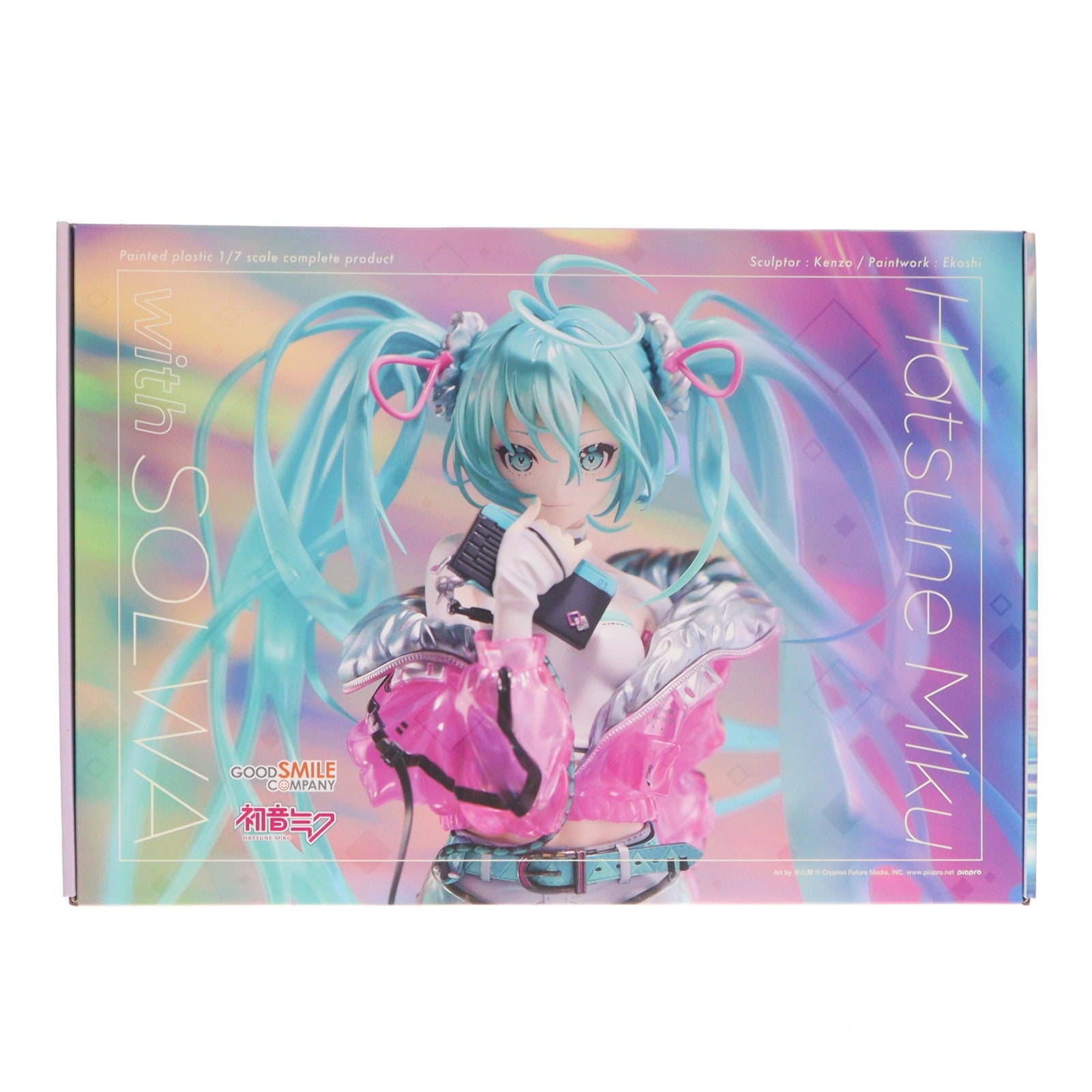 【中古即納】[FIG] 初音ミク with SOLWA キャラクター・ボーカル・シリーズ01 初音ミク 1/7 完成品 フィギュア グッドスマイルカンパニー(20230416)