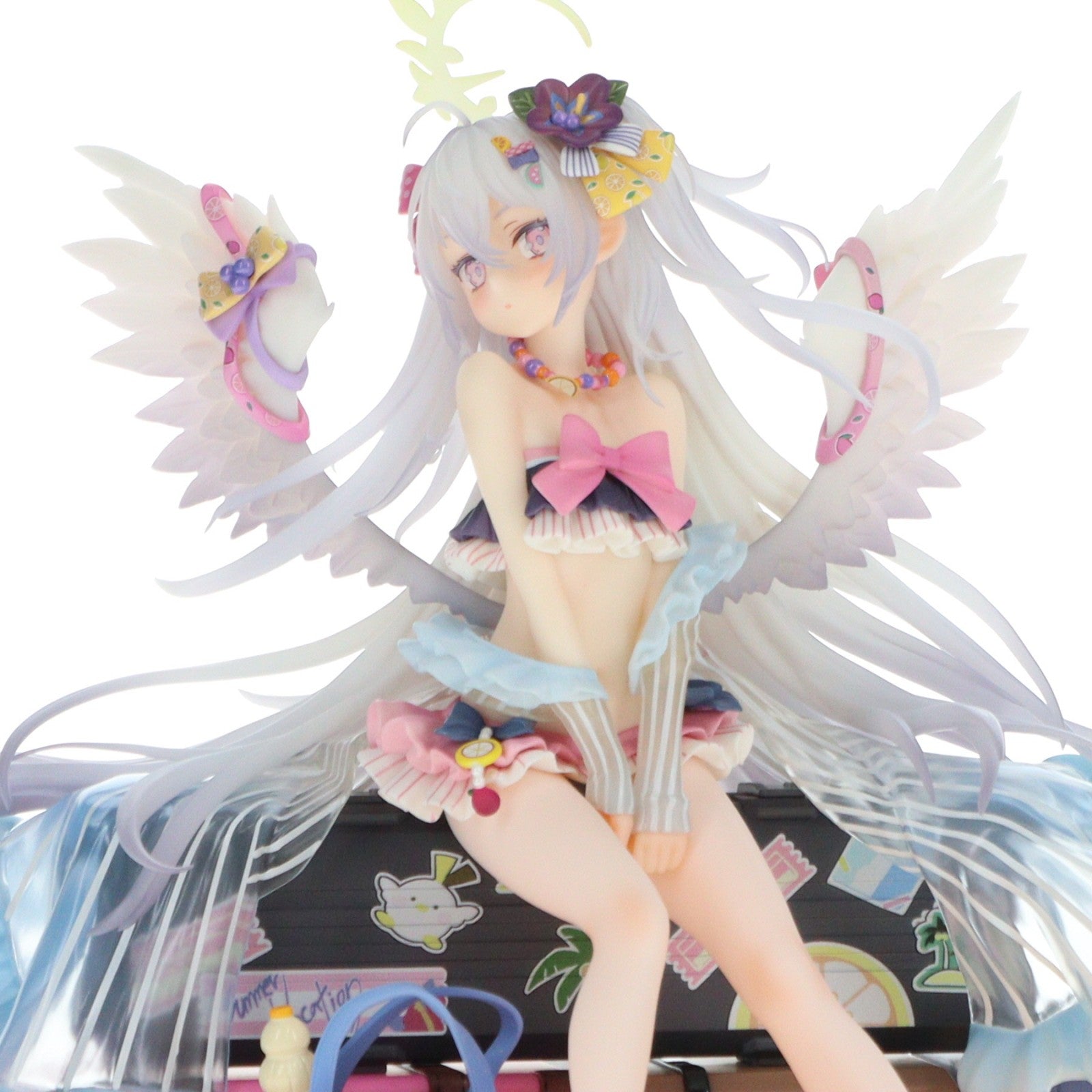 【中古即納】[FIG] アズサ(水着) ブルーアーカイブ -Blue Archive- 1/7 完成品 フィギュア エレガント(20250119)