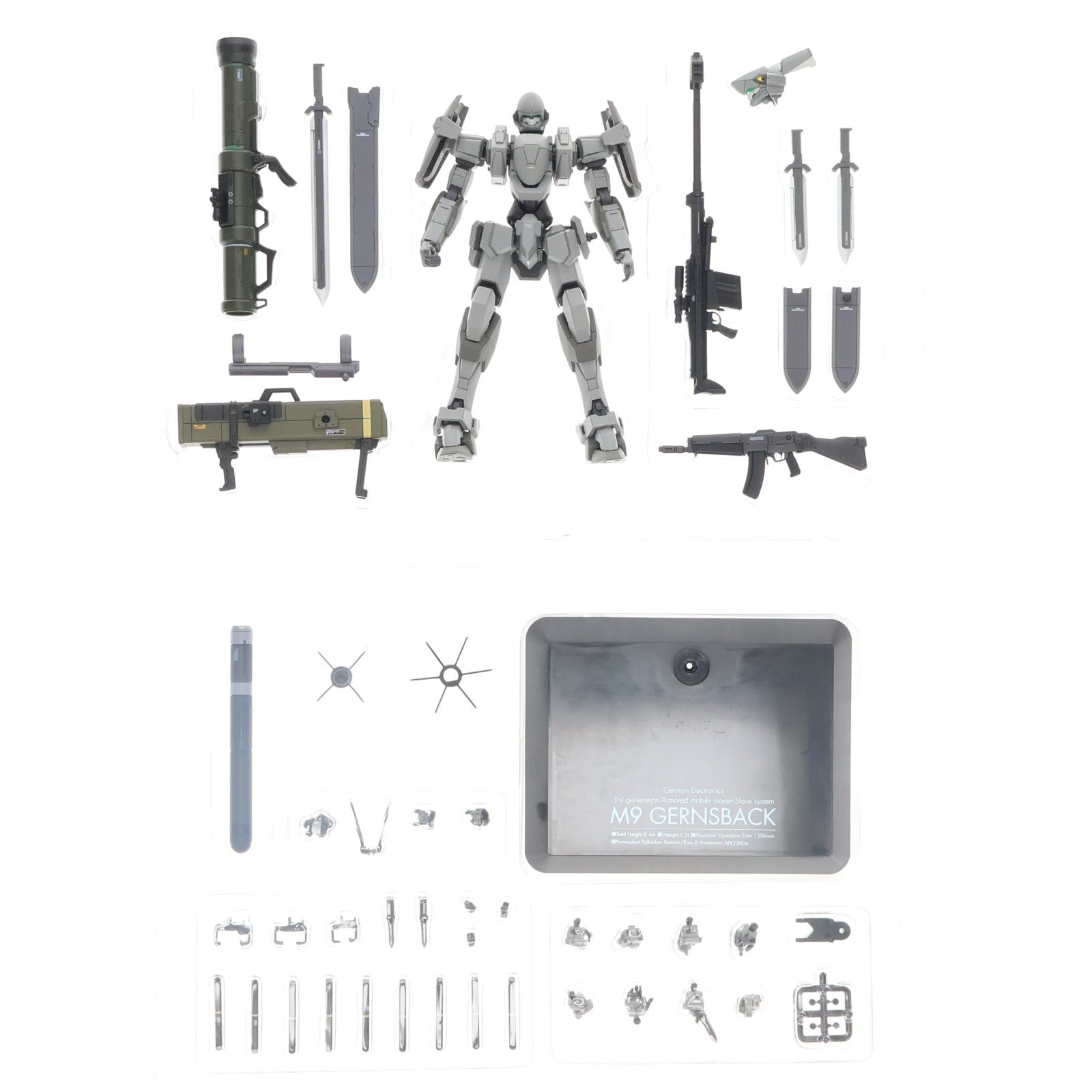 【中古即納】[FIG] M9 ガーンズバック フルメタル・パニック! The Second Raid(ザ セカンド レイド) 1/60 完成品 可動フィギュア アルター(20120526)