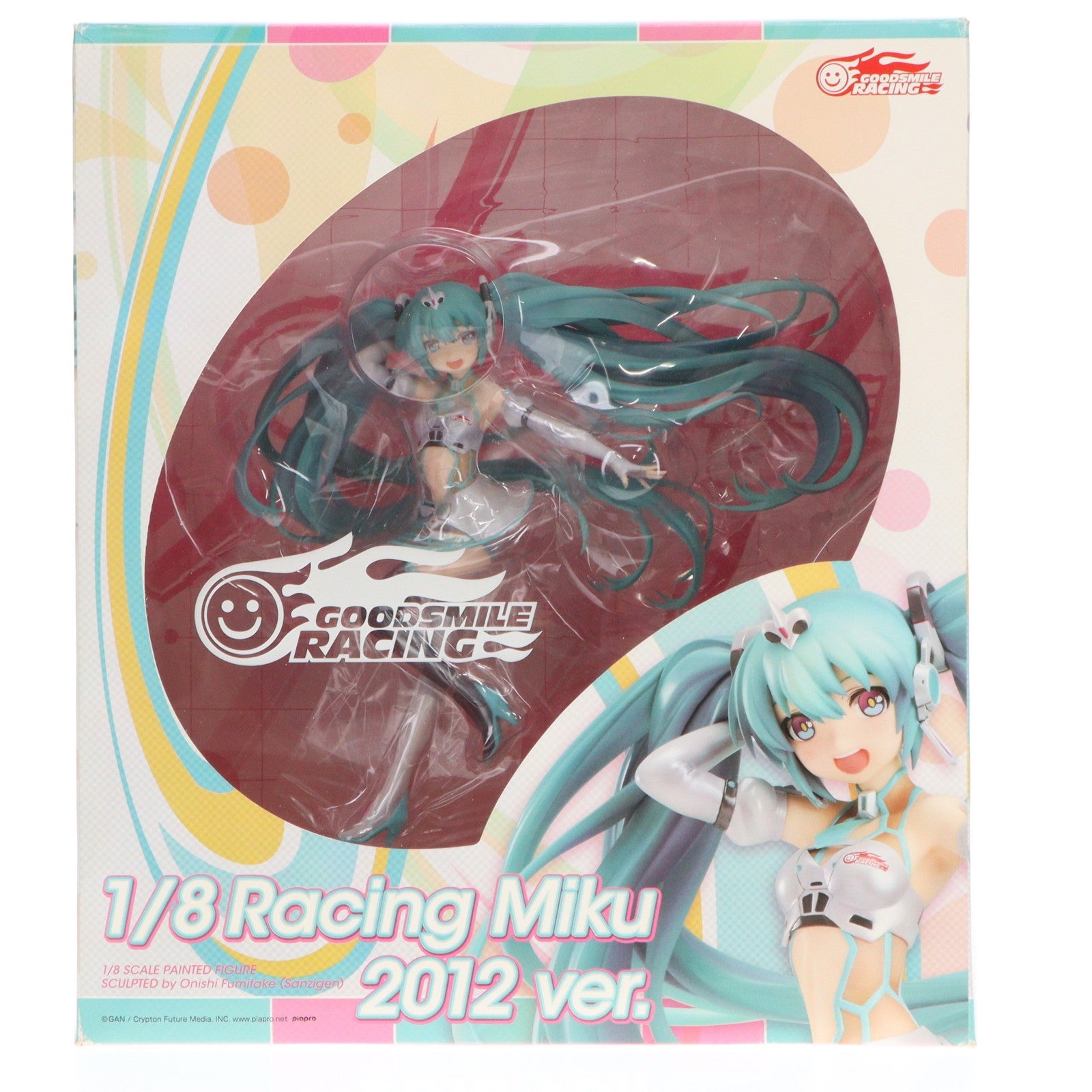 【中古即納】[FIG] レーシングミク 2012 ver. 初音ミク GTプロジェクト 1/8 完成品 フィギュア グッドスマイルレーシング(20130914)