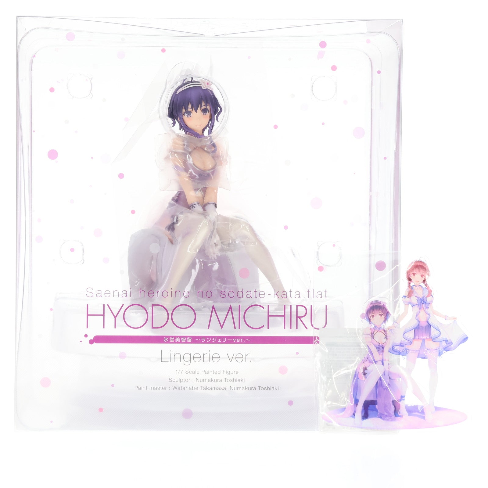 【中古即納】[FIG] ANIPLEX+限定特典付属 氷堂美智留(ひょうどうみちる) ～ランジェリーver.～ 冴えない彼女の育てかた♭ 1/7 完成品 フィギュア(MD19-1275001) アニプレックス(20220430)