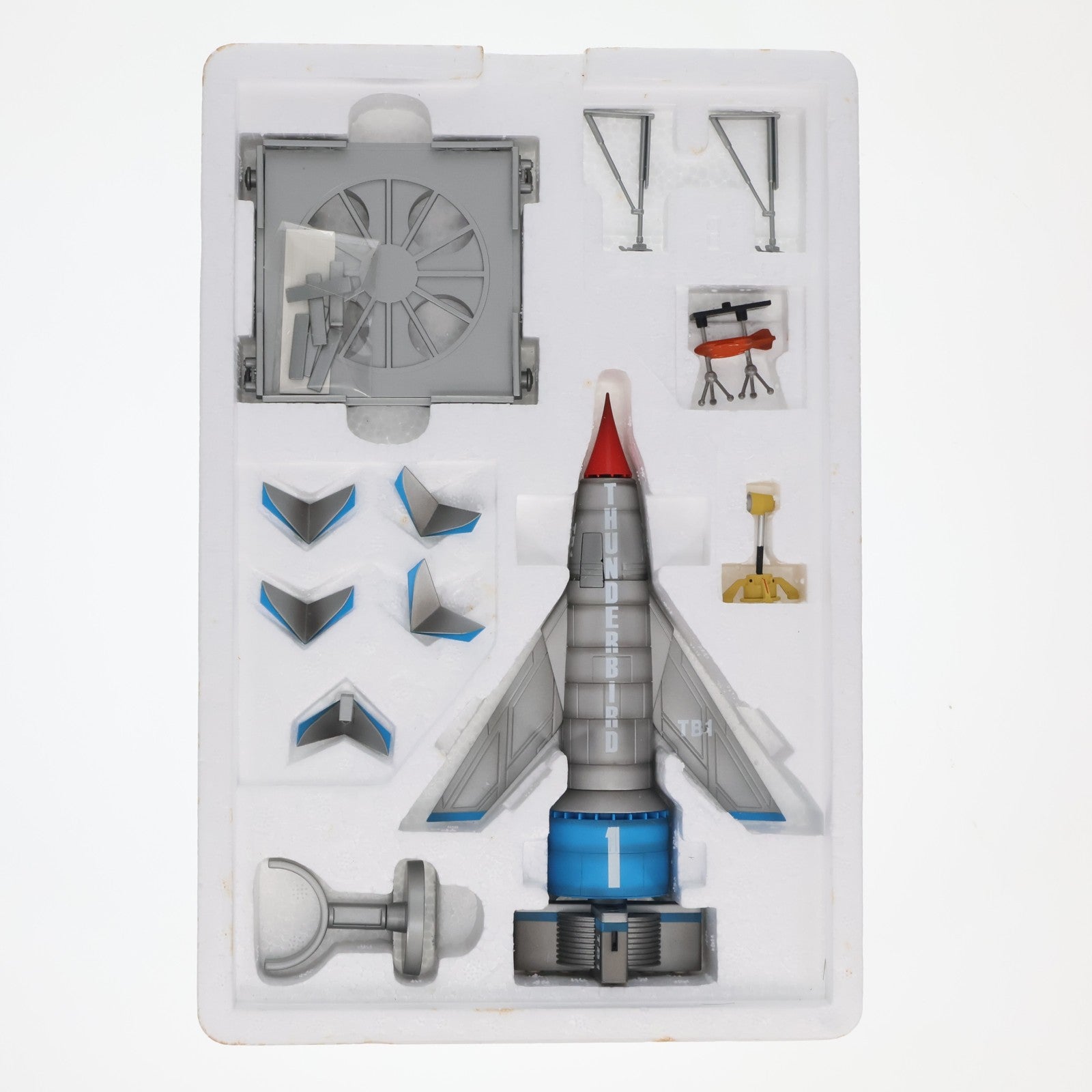 【中古即納】[FIG] 新世紀合金 1/200 サンダーバード1号 限定版汚し塗装仕様 サンダーバード 完成品 フィギュア アオシマ(20041222)