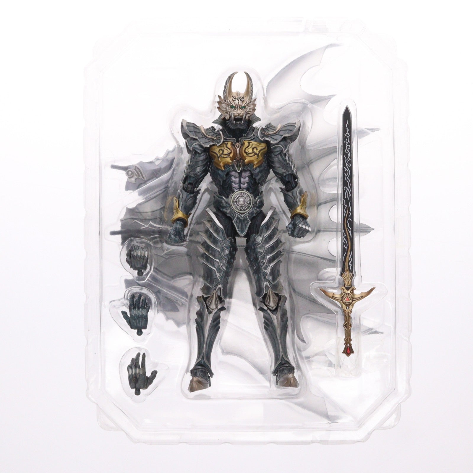 【中古即納】[FIG] 魂ウェブ商店限定 魔戒可動 黄金騎士 ガロ 流牙Ver 牙狼-GARO-(ガロ) ～闇を照らす者～ 完成品 可動フィギュア バンダイ(20130921)