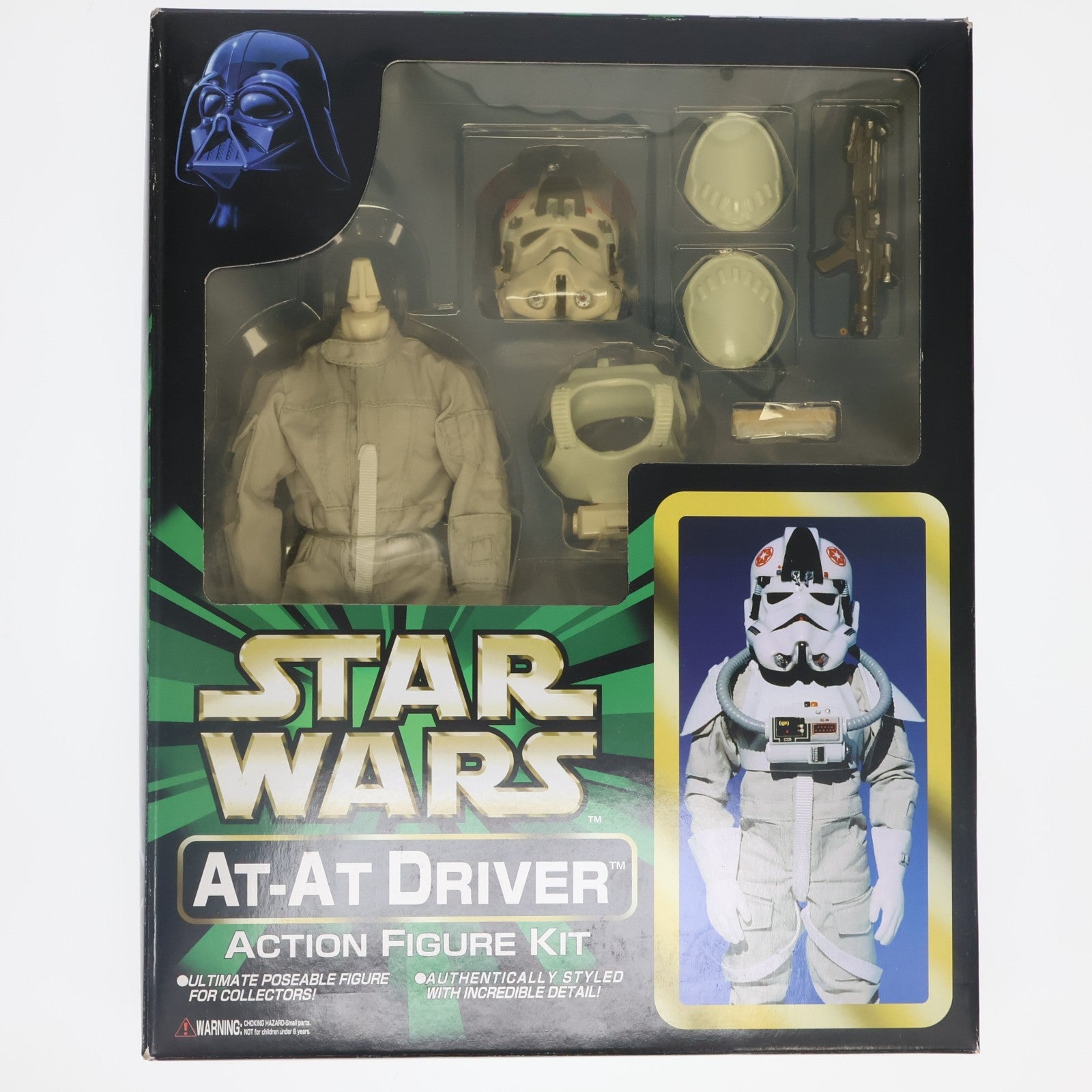 【中古即納】[FIG] AT-ATドライバー STAR WARS(スター・ウォーズ) 1/6 一部組立品 可動フィギュア トミー(20011231)