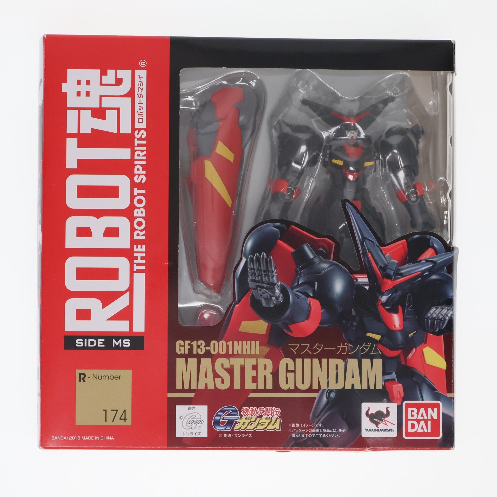 【中古即納】[FIG] ROBOT魂(SIDE MS) マスターガンダム 機動武闘伝Gガンダム 完成品 可動フィギュア バンダイ(20150124)