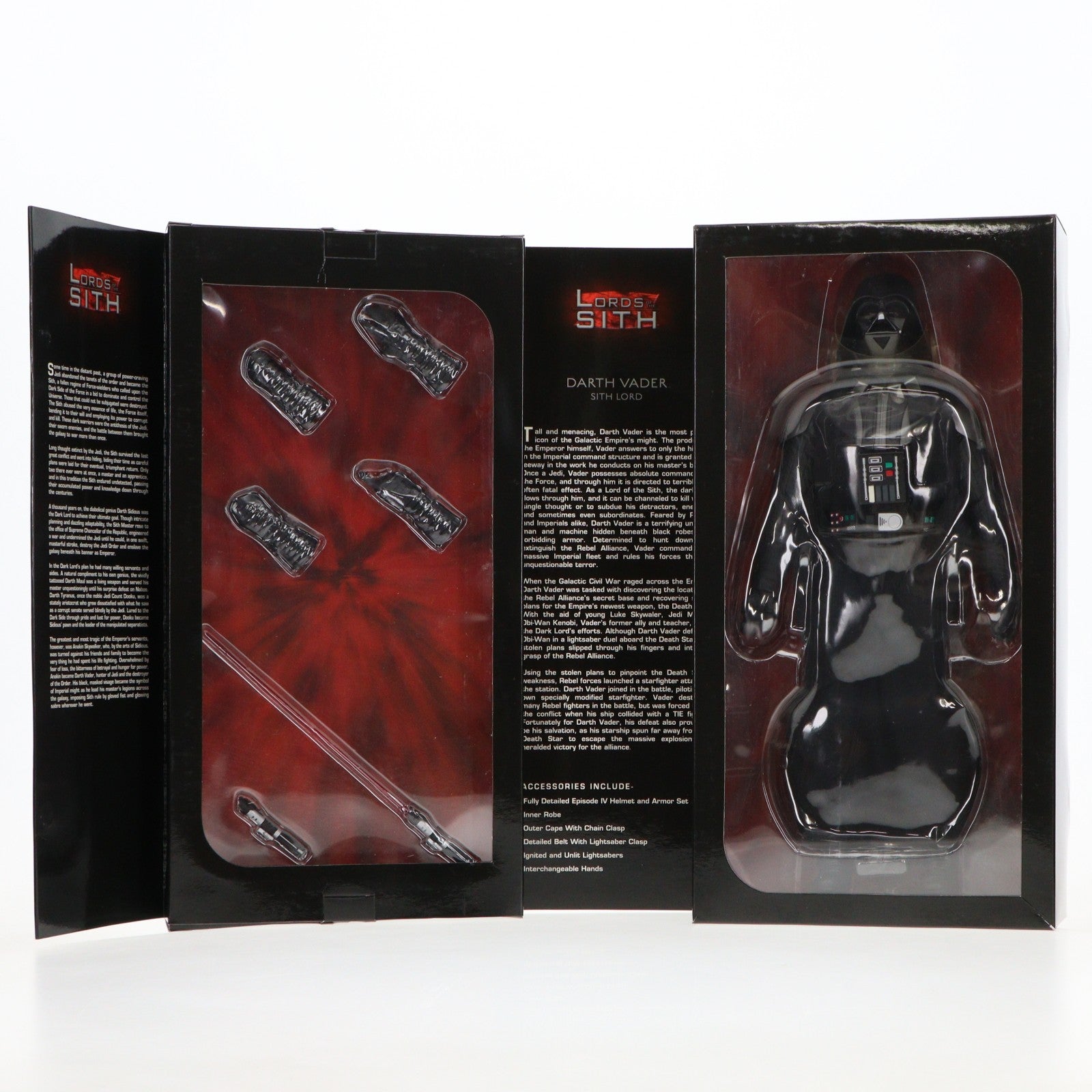 【中古即納】[FIG] スター・ウォーズ 12インチ アクションフィギュア ダース・ベイダー STAR WARS(スター・ウォーズ) エピソード4/新たなる希望 1/6 完成品 サイドショウ(20091231)