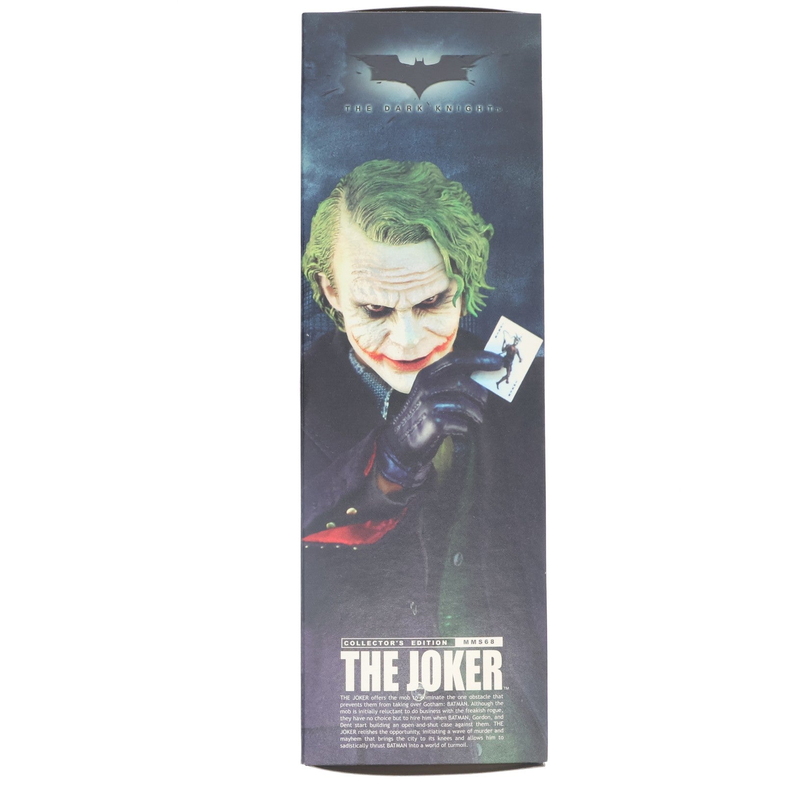 【中古即納】[FIG] 豆魚雷限定 ムービー・マスターピース ジョーカー ダークナイト 1/6 完成品 アクションフィギュア(MMS68) ホットトイズ(20080830)