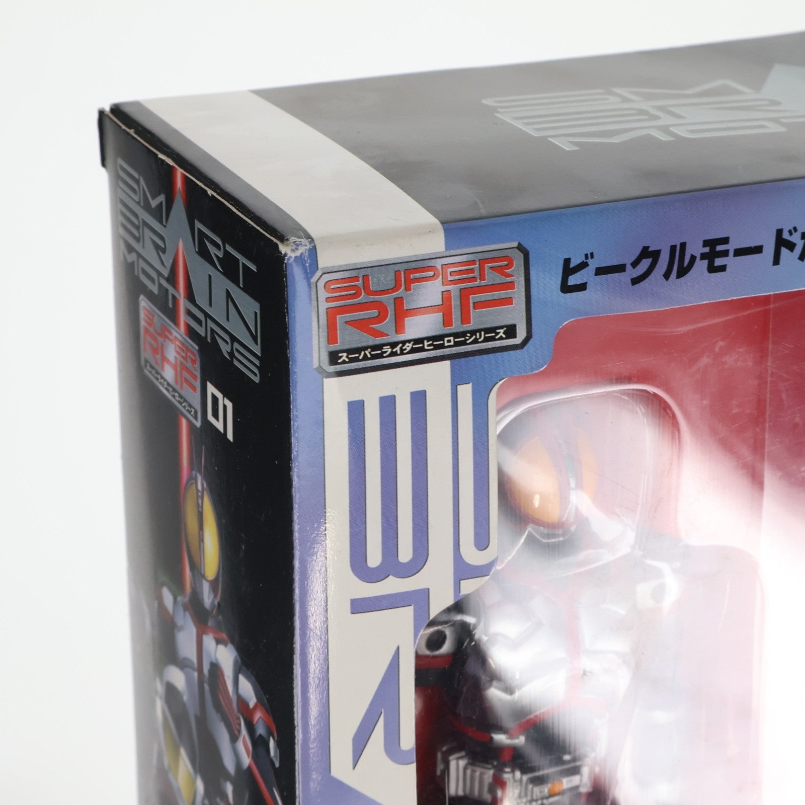 【中古即納】[FIG] S-RHF01(スーパーライダーヒーローシリーズ) 仮面ライダーファイズ&オートバジン 仮面ライダー555(ファイズ) 完成品 可動フィギュア バンダイ(20030329)