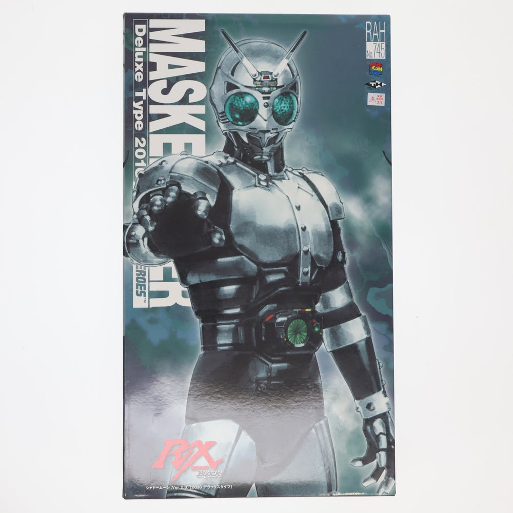 【中古即納】[FIG] リアルアクションヒーローズ No.745 RAH DX シャドームーン(Ver.2.0) 仮面ライダーBLACK RX 完成品 可動フィギュア タイムハウス/メディコム・トイ(20160831)
