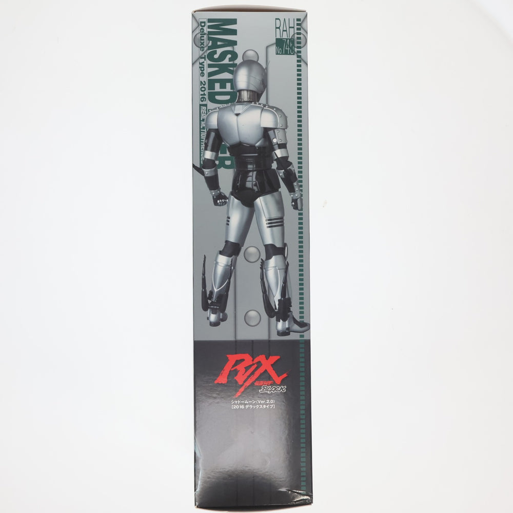【中古即納】[FIG] リアルアクションヒーローズ No.745 RAH DX シャドームーン(Ver.2.0) 仮面ライダーBLACK RX 完成品 可動フィギュア タイムハウス/メディコム・トイ(20160831)