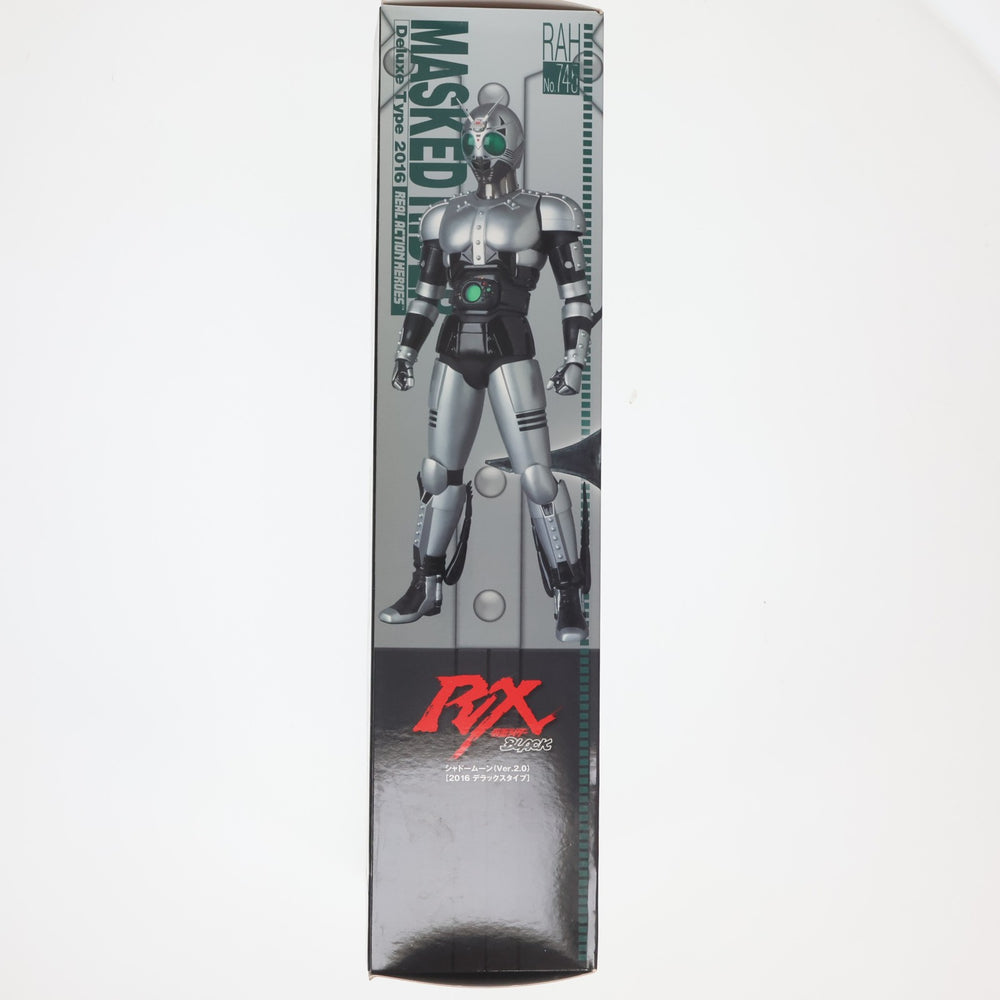 【中古即納】[FIG] リアルアクションヒーローズ No.745 RAH DX シャドームーン(Ver.2.0) 仮面ライダーBLACK RX 完成品 可動フィギュア タイムハウス/メディコム・トイ(20160831)