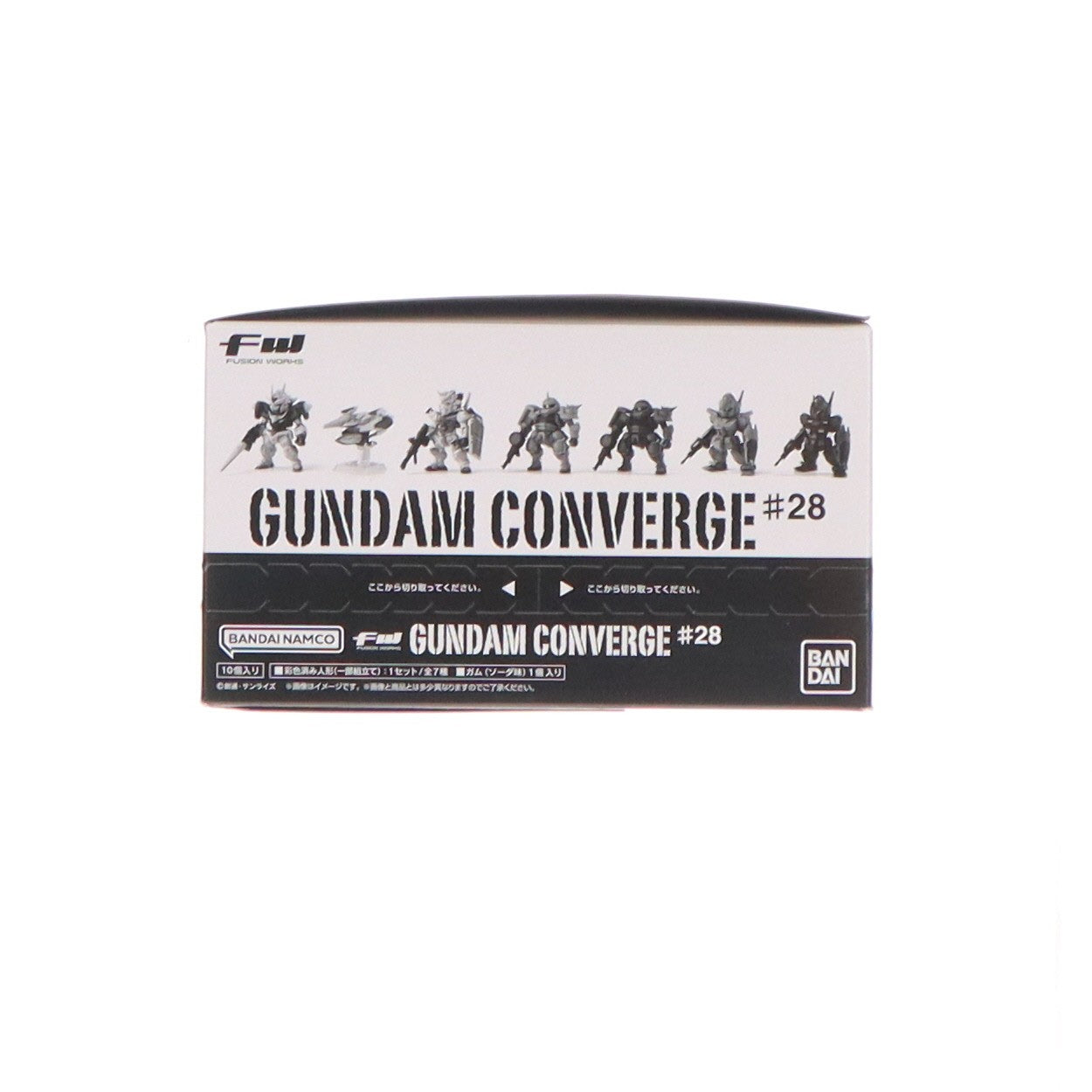 【中古即納】[FIG] (BOX)(食玩) FW GUNDAM CONVERGE(ガンダムコンバージ) #28 機動戦士ガンダム フィギュア(10個) バンダイ(20251103)