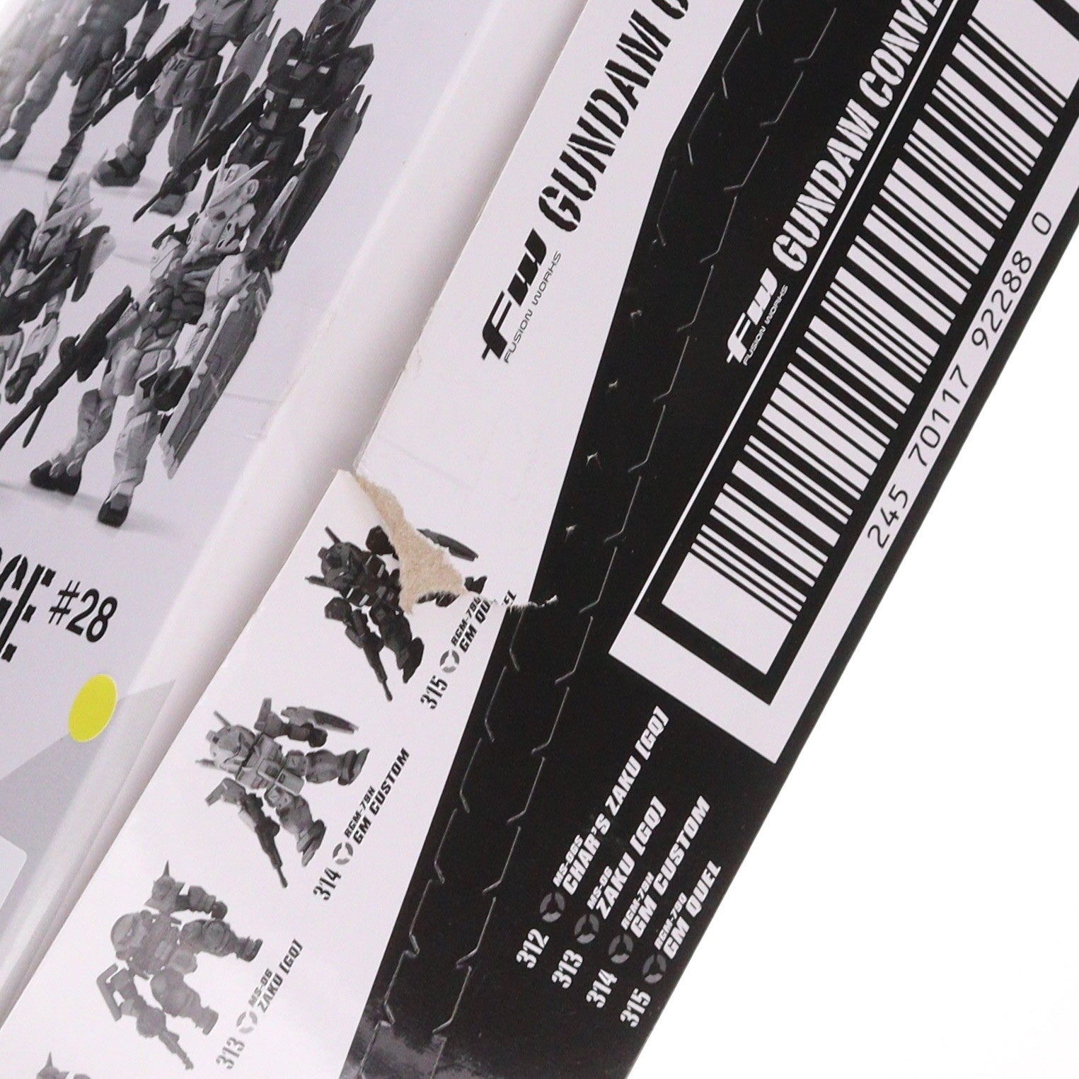 【中古即納】[FIG] (BOX)(食玩) FW GUNDAM CONVERGE(ガンダムコンバージ) #28 機動戦士ガンダム フィギュア(10個) バンダイ(20251103)