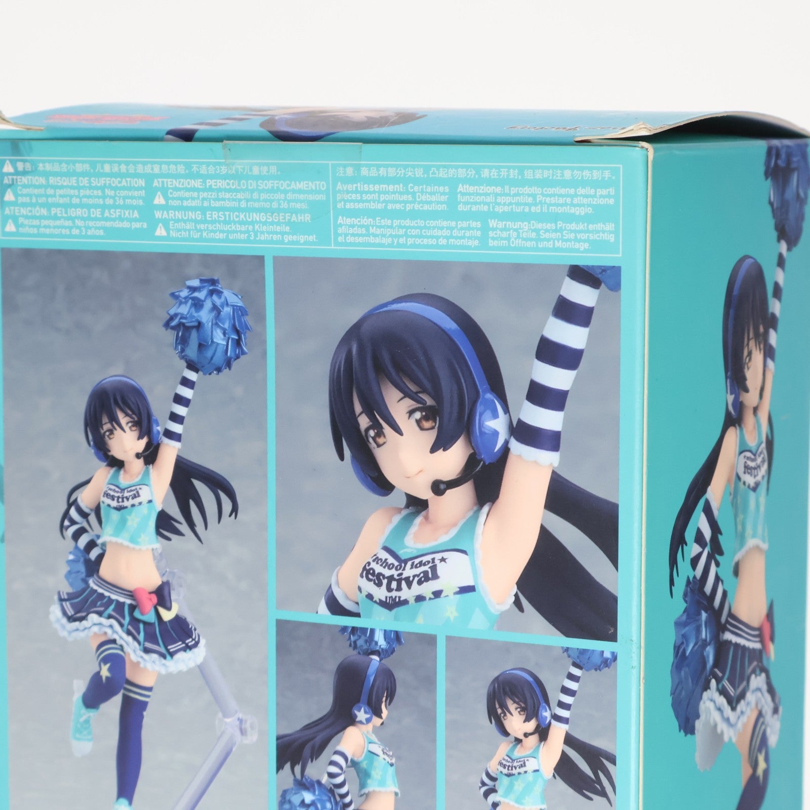 【中古即納】[FIG] figFIX-013 園田海未(そのだうみ) チアガールver. ラブライブ! スクールアイドルフェスティバル 完成品 フィギュア マックスファクトリー(20171015)